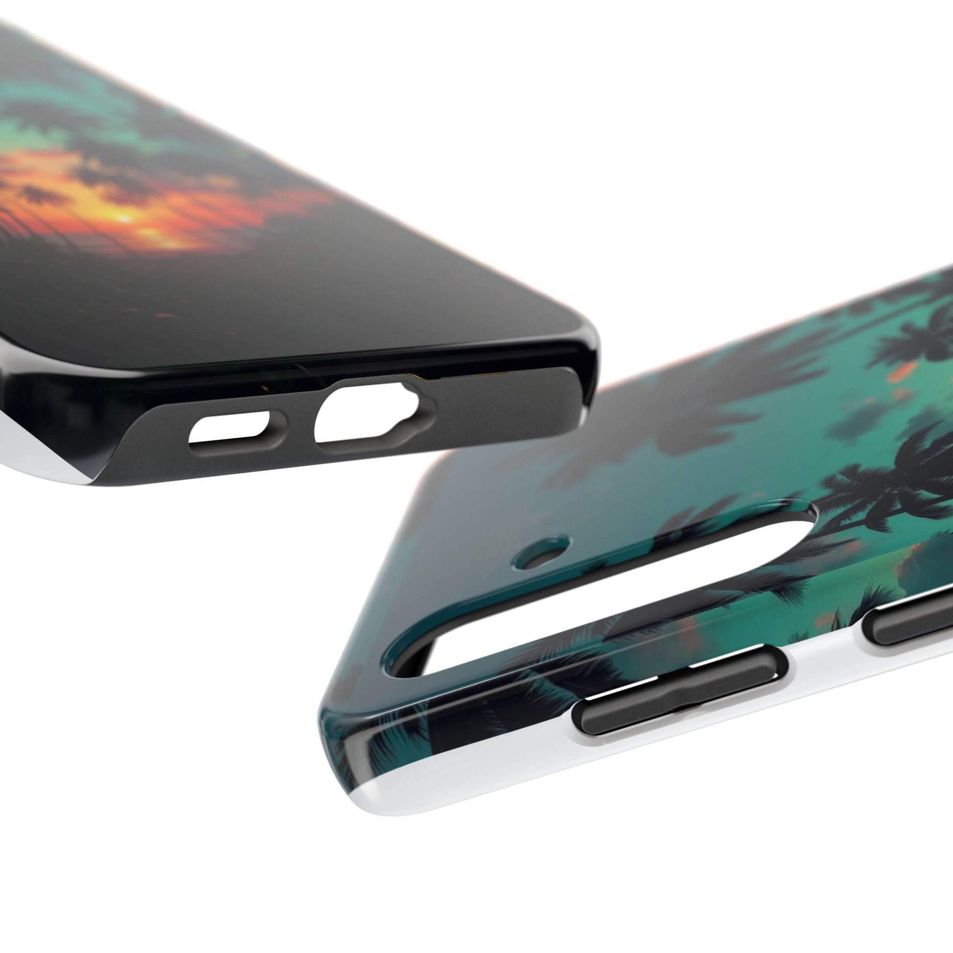 Beach Oasis Themed Tough Phone Cases for Iphones & Samsung Phones