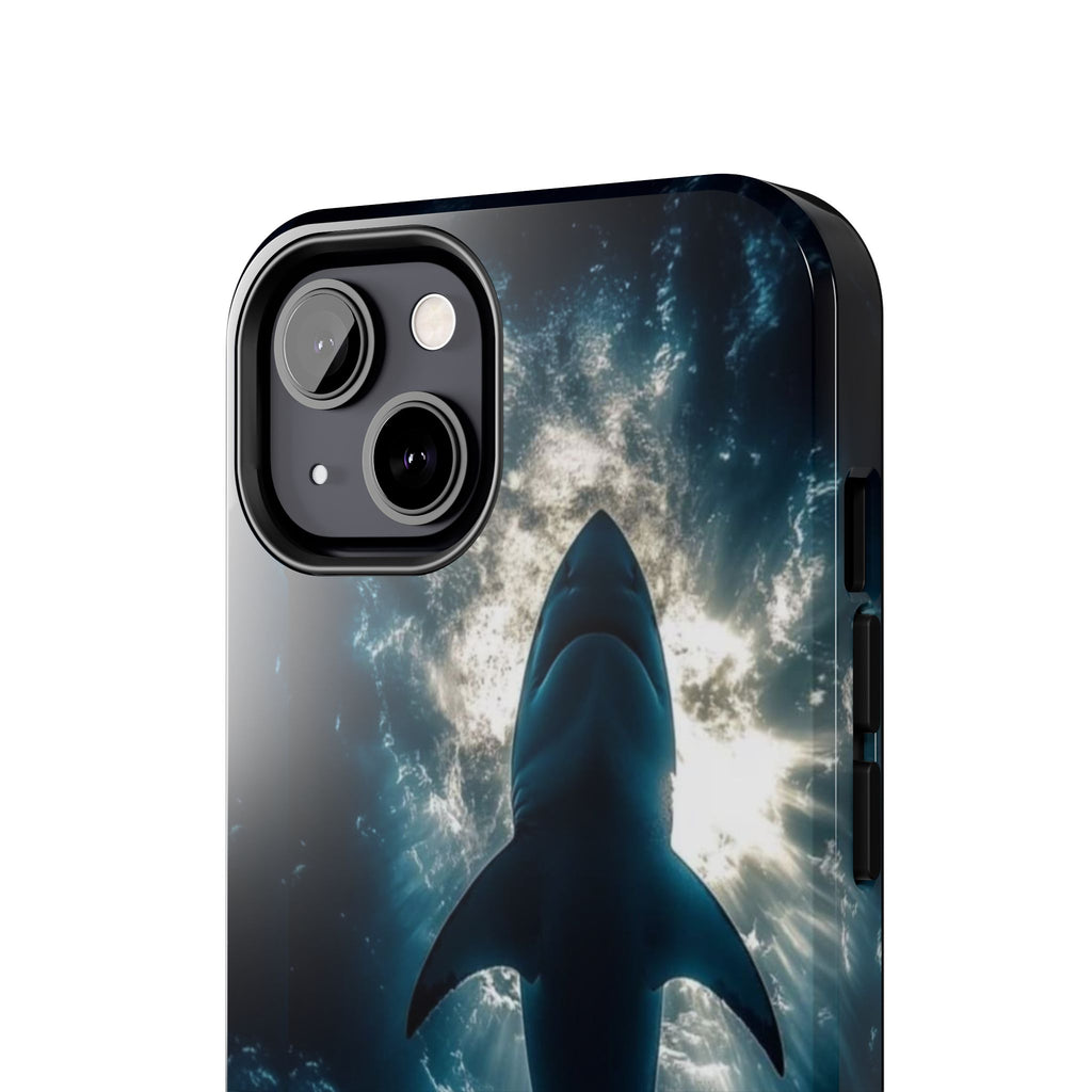 Great White Shark Themed Tough Phone Cases for Iphones & Samsung Phones