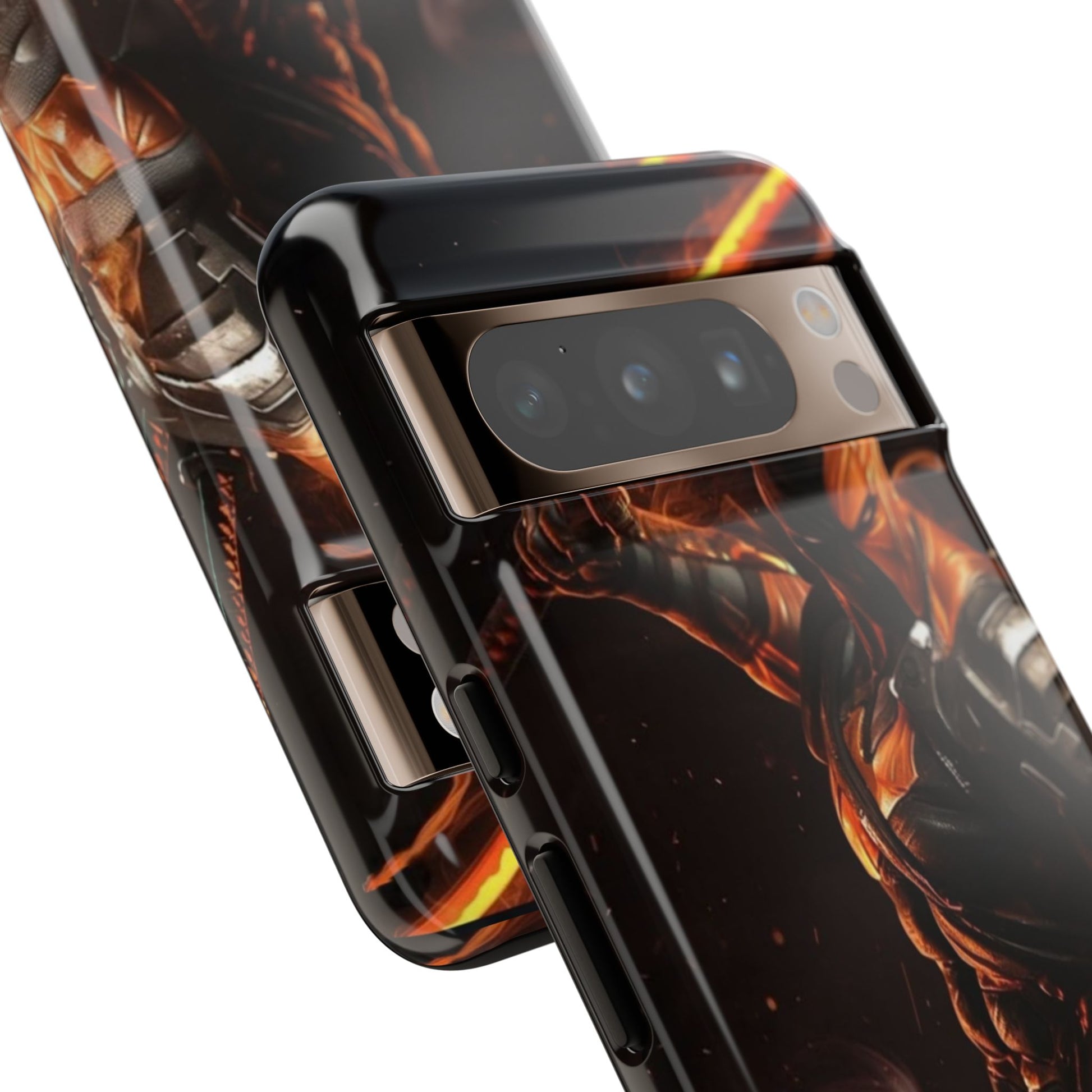 DC Comics Death Stroke Tough Cases for iPhones, Samsung, and Pixel