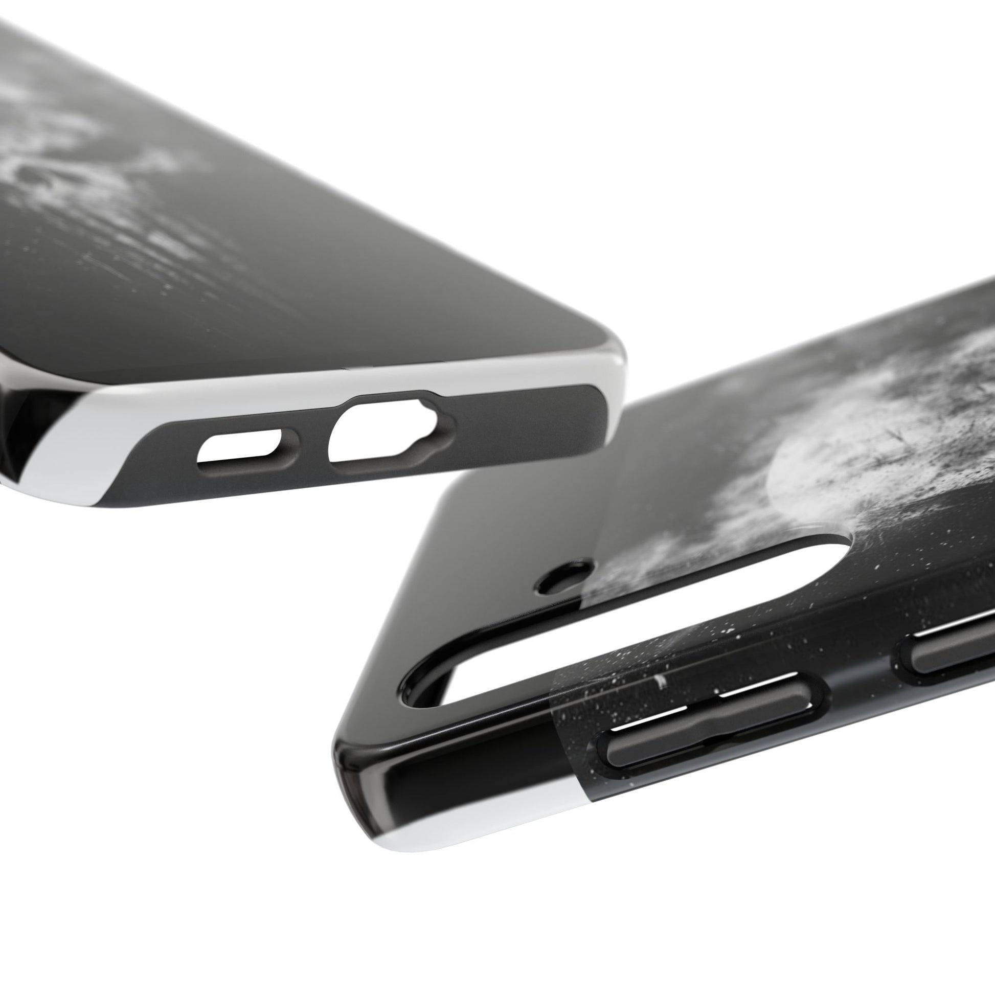 Smoking Skull Theme Phone Case for iPhone & Samsung Galaxy Phones