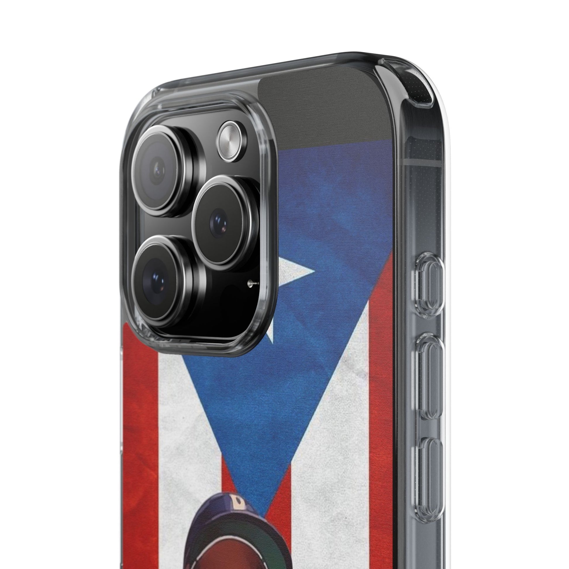 Puerto Rican Baseball Legend Clemente inspired Protective Iphone, Samsung case