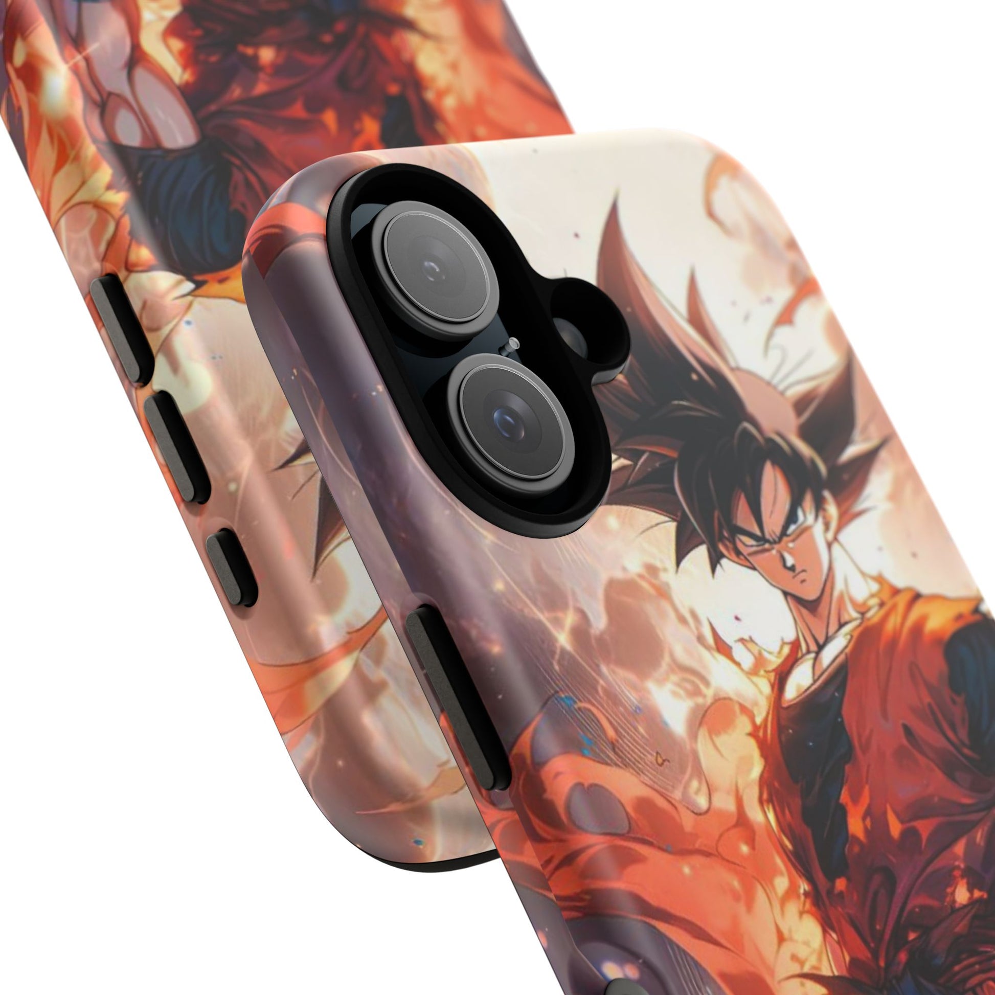Anime Manga Dragon Ball Z Goku Tough Cases for iPhones, Samsung, and Pixel