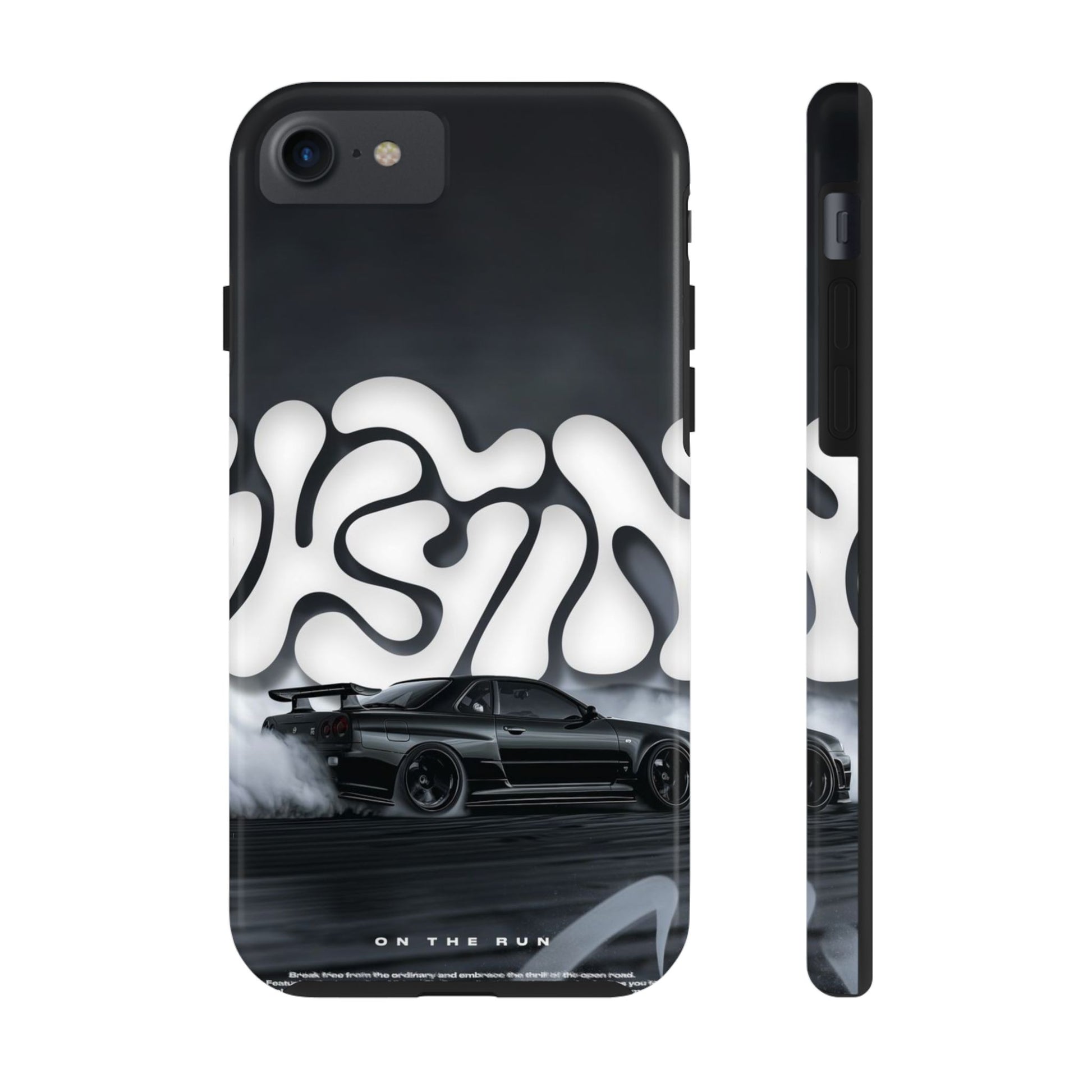 Drifting Skyline Racing Car Theme Phone Case for iPhone & Samsung Galaxy Phones
