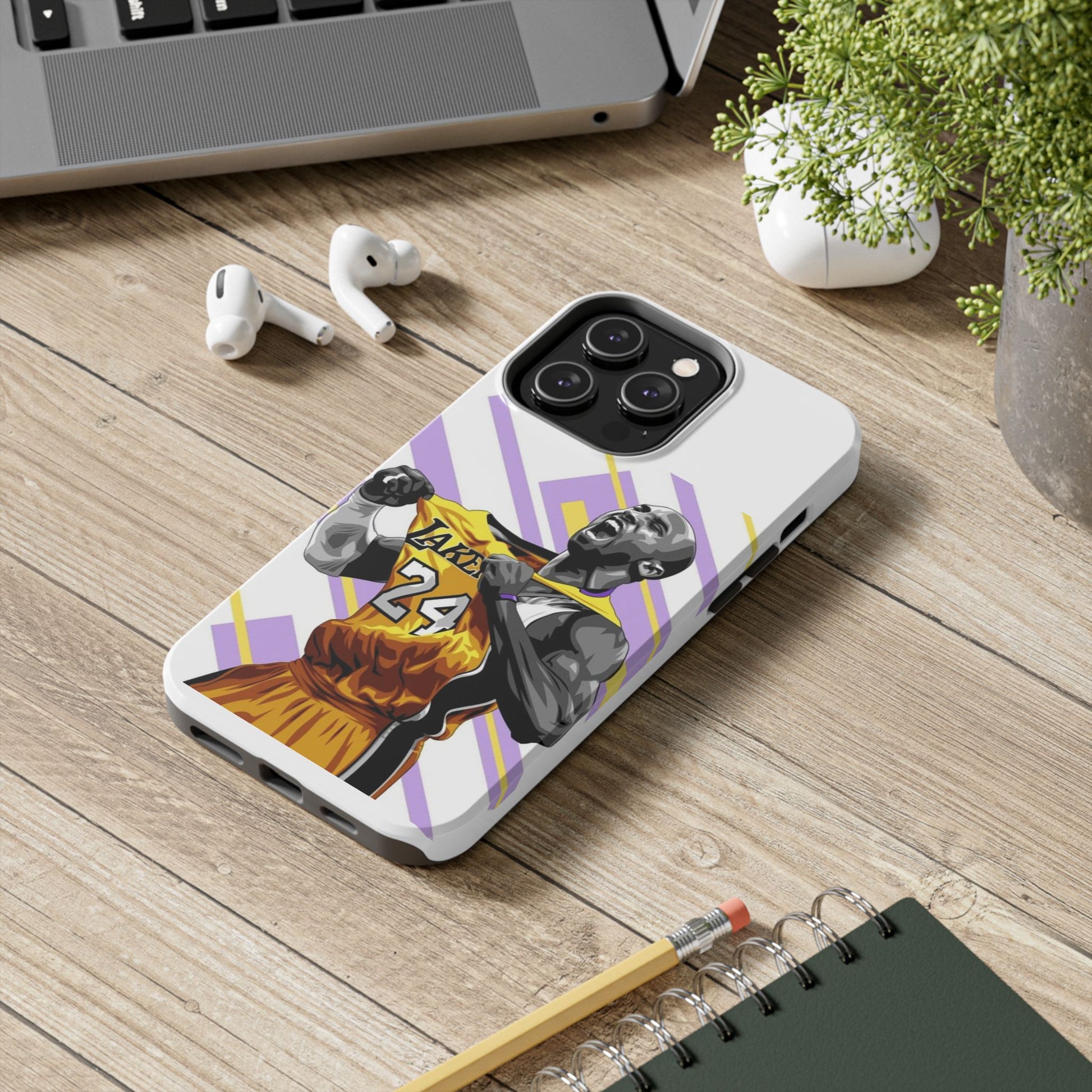 Basketball Themed Kobe Phone Case, Sports Fan Iphone and Samsung phones