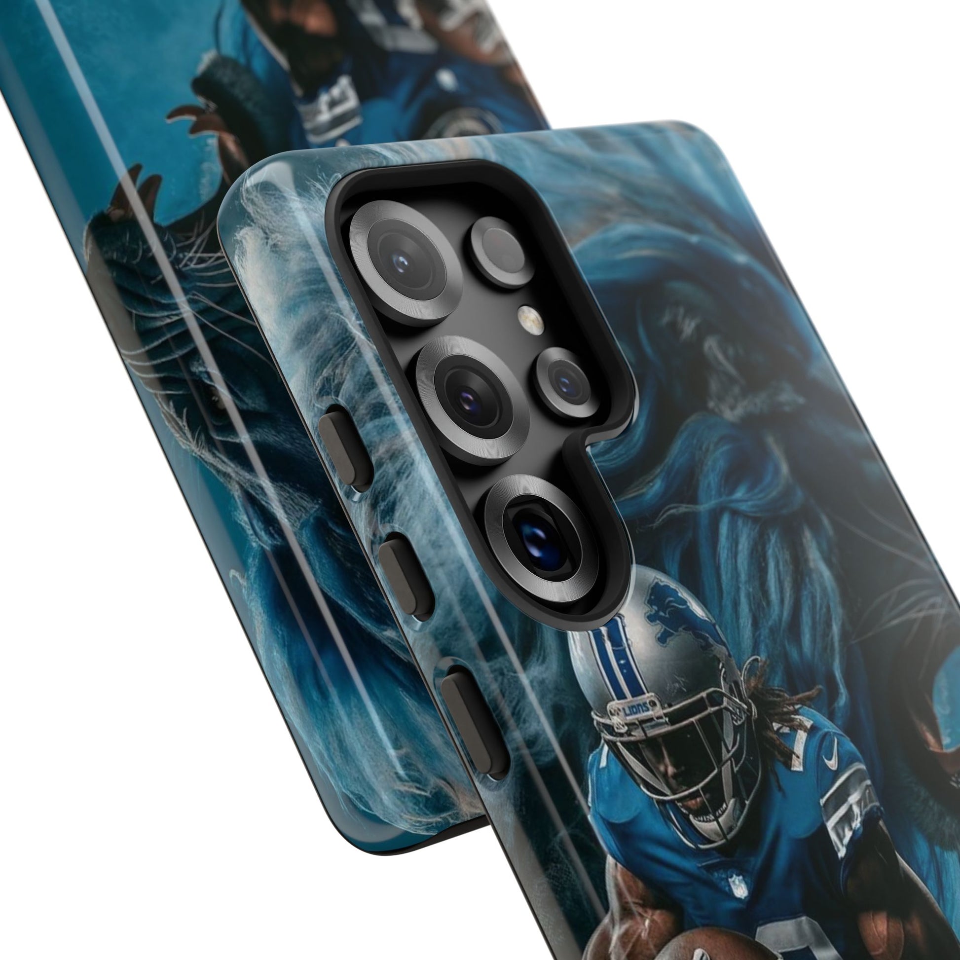 Detroit Lions Player Football Phone Case, Tough Cases for iPhones, Samsung, and Pixel