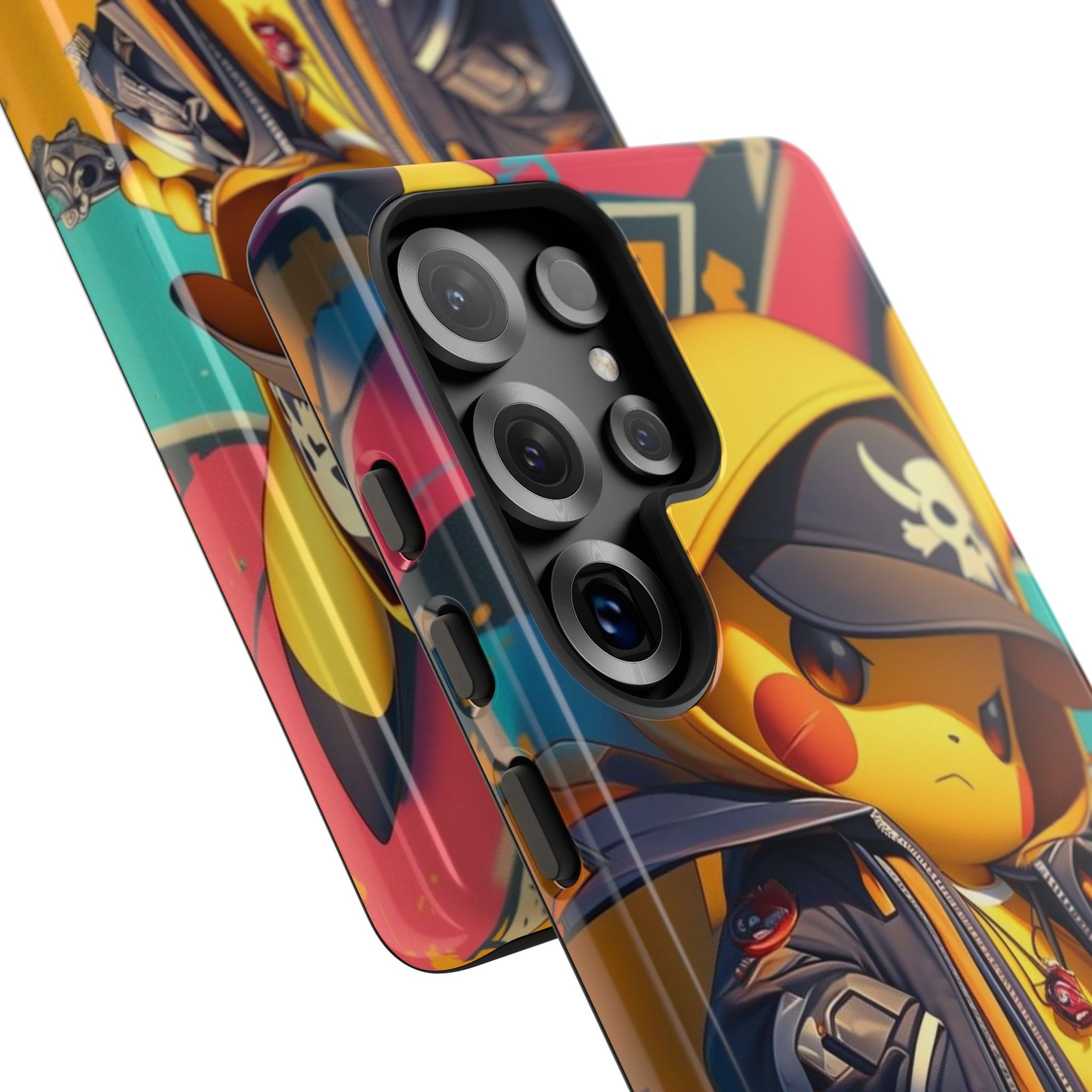 Cute Poke Bear Phone Case, Tough Cases for iPhones, Samsung, and Pixel
