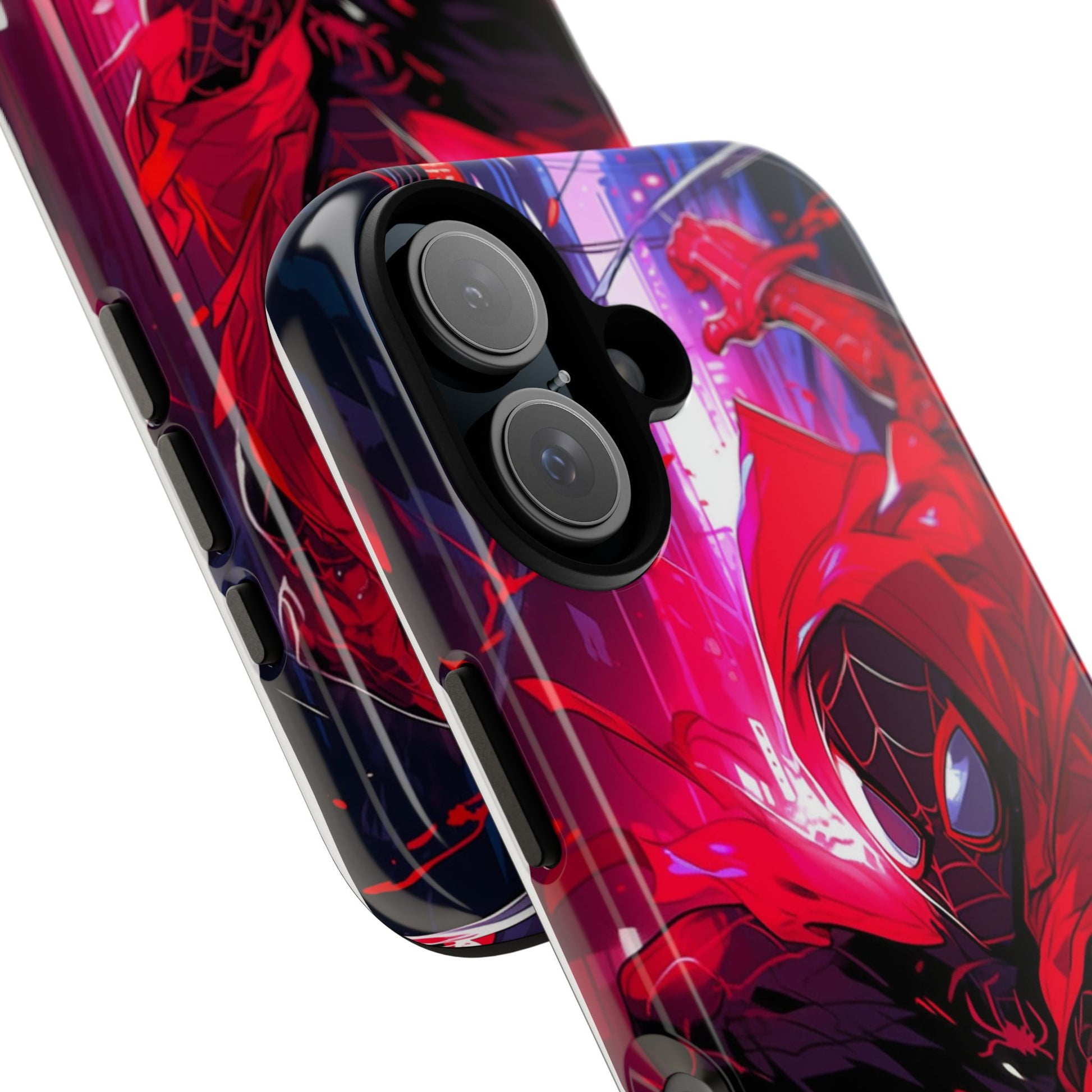 Miles Morales Spiderman Phone Case, Tough Cases for iPhones, Samsung, and Pixel