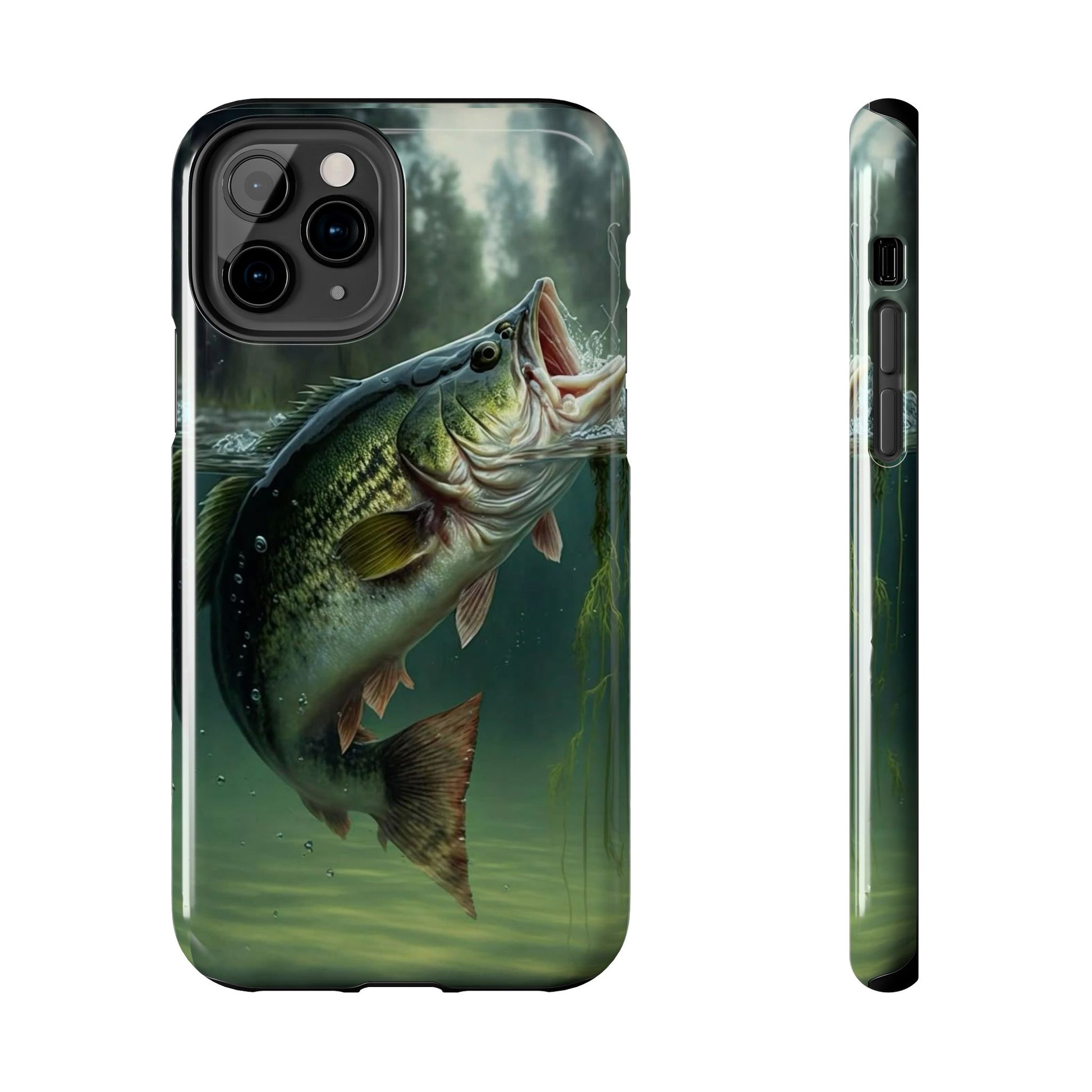 Large Mouth Bass Theme Phone Cases for iPhones & Samsung Phones