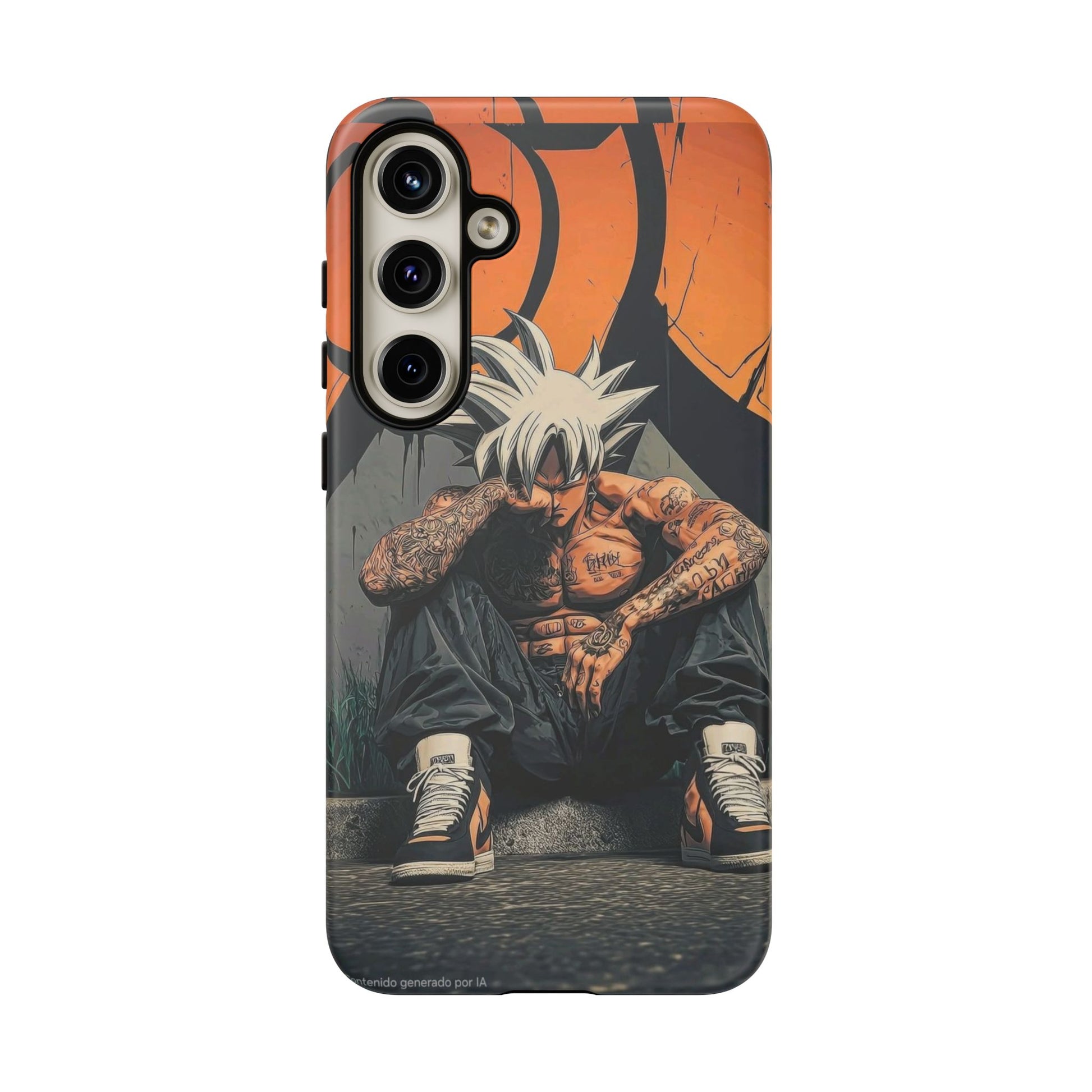 Anime DBZ Thug Tough Cases for iPhones, Samsung, and Pixel