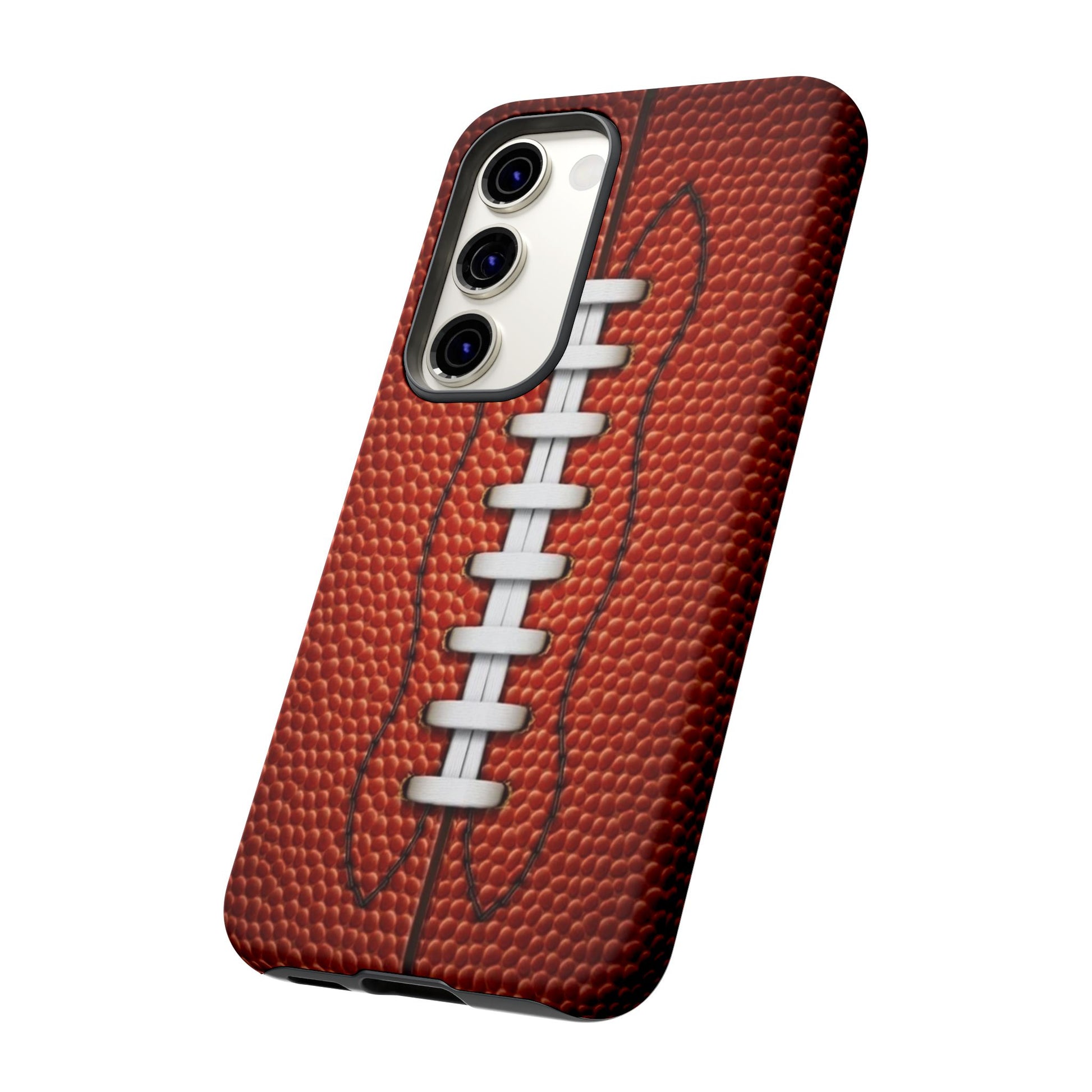 Football Pigskin Print Tough Cases for iPhones, Samsung, and Pixel