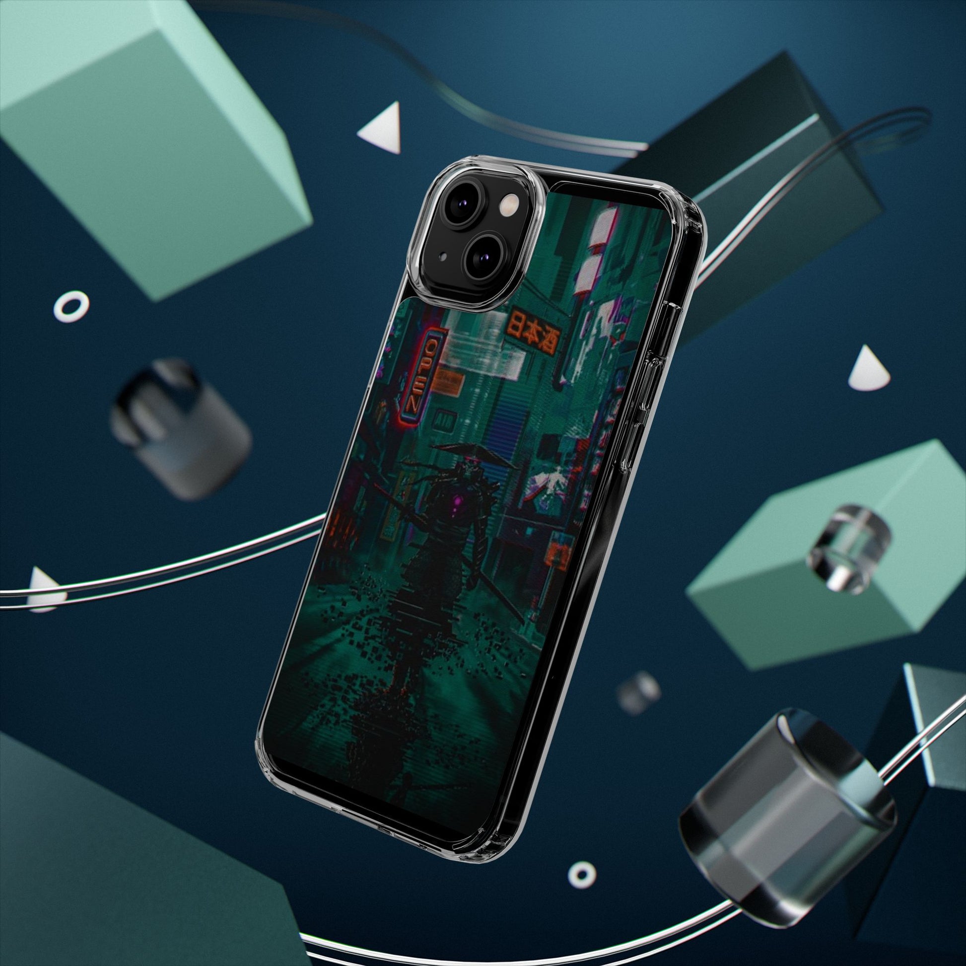 Samauri CyberPunk Game Inspired Phone Cover,
