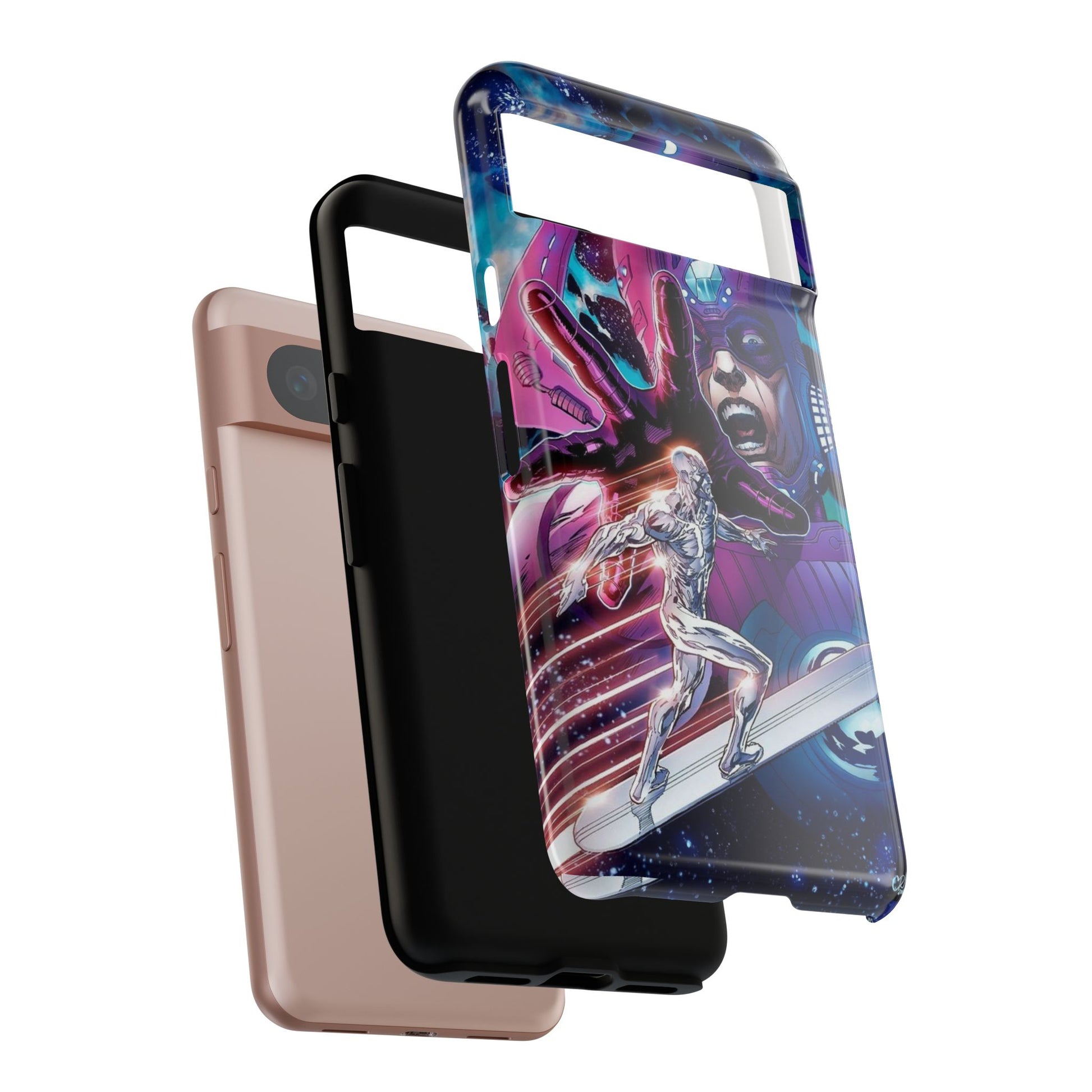 Galactus x Silver Surfer Marvel Phone Case, Tough Cases for iPhones, Samsung, and Pixel