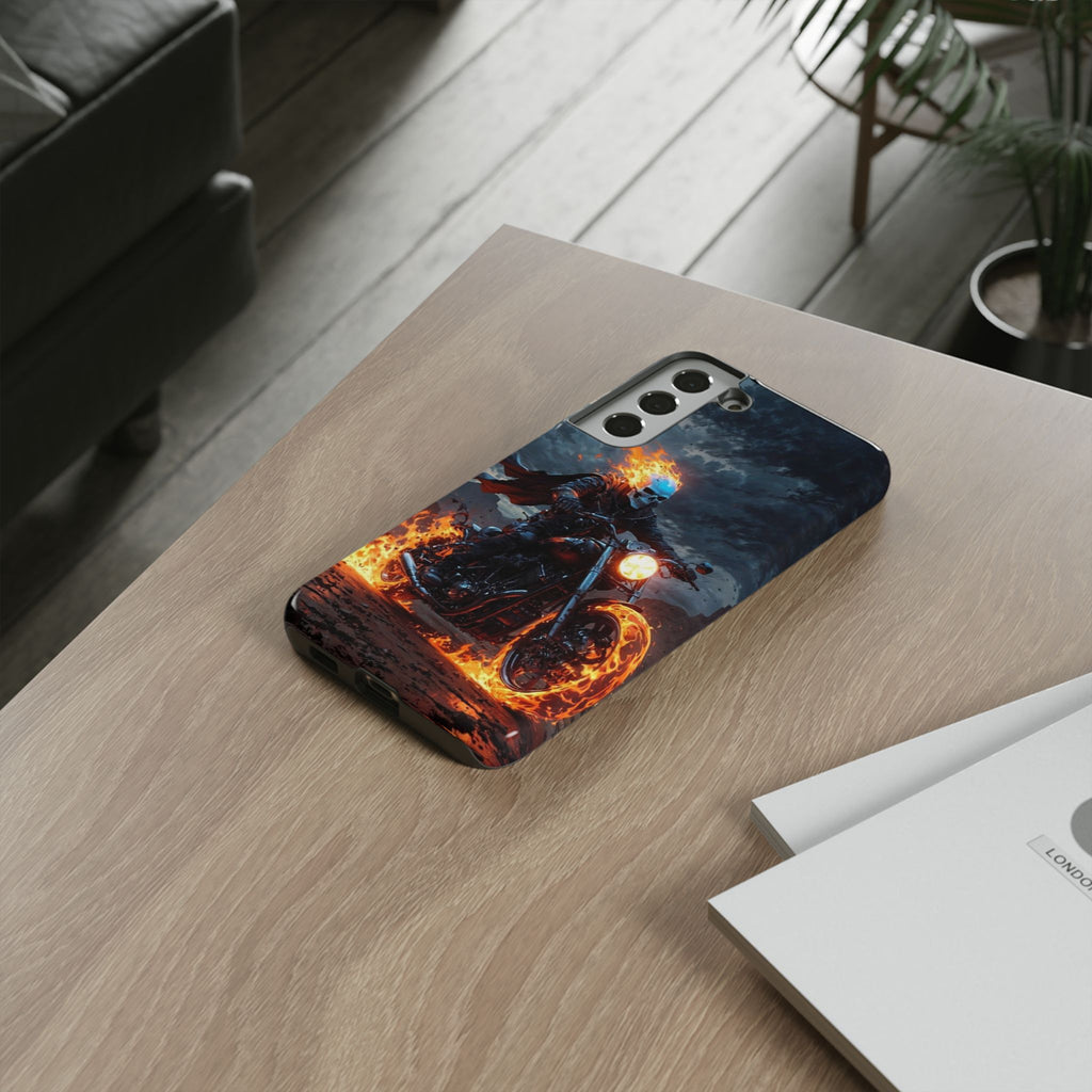 Marvel's Ghost Rider Tough Cases for iPhones, Samsung, and Pixel