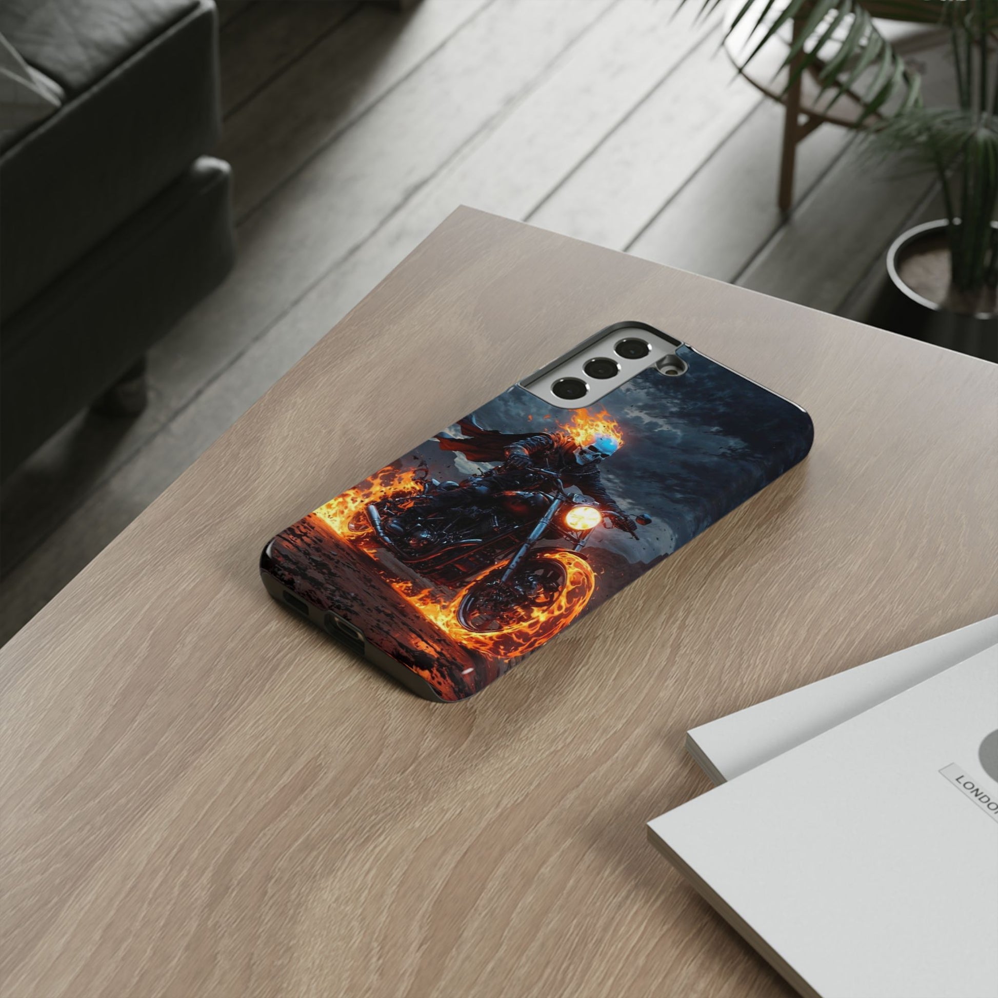 Marvel's Ghost Rider Tough Cases for iPhones, Samsung, and Pixel