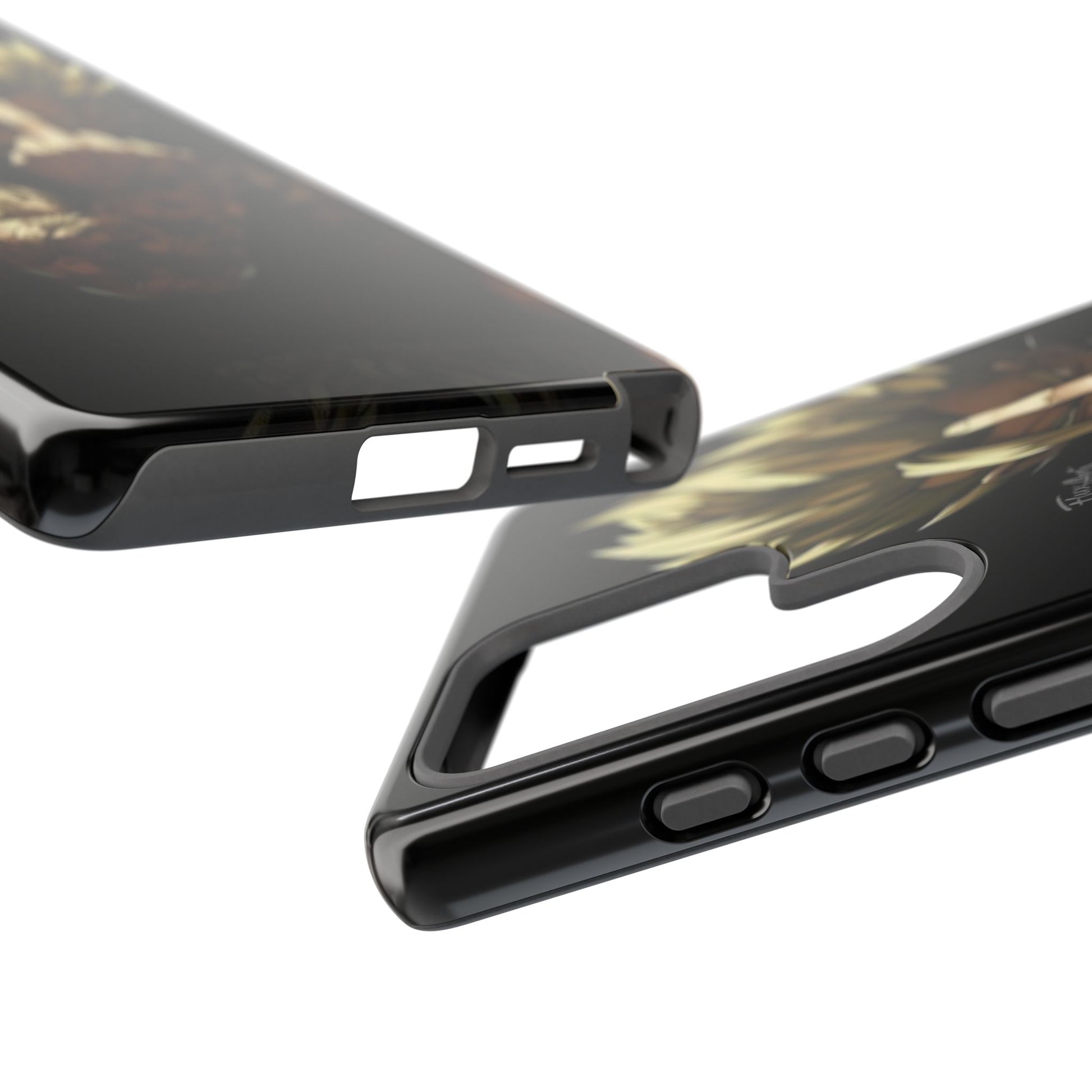 Middle Finger SS Goku Dragon Ball Z Tough Cases for iPhones, Samsung, and Pixel