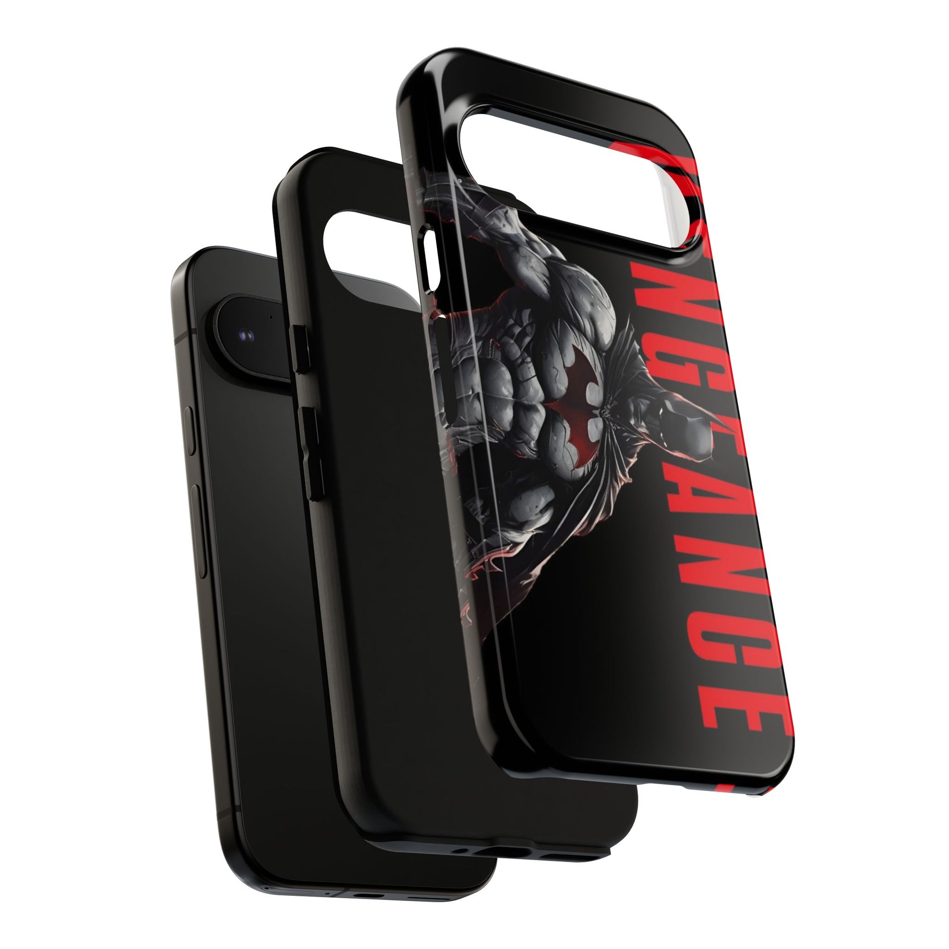 DC Comics Batman Vengence Tough Cases for iPhones, Samsung, and Pixel