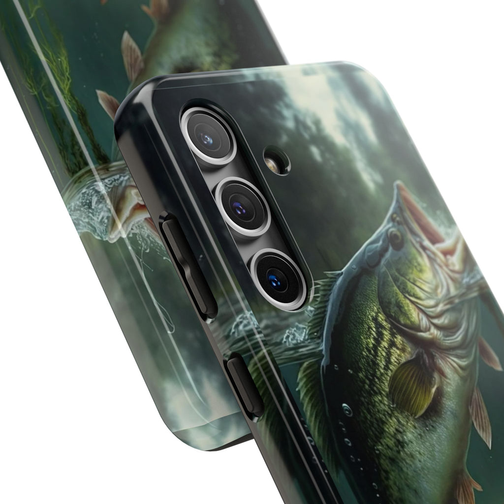 Large Mouth Bass Theme Phone Cases for iPhones & Samsung Phones