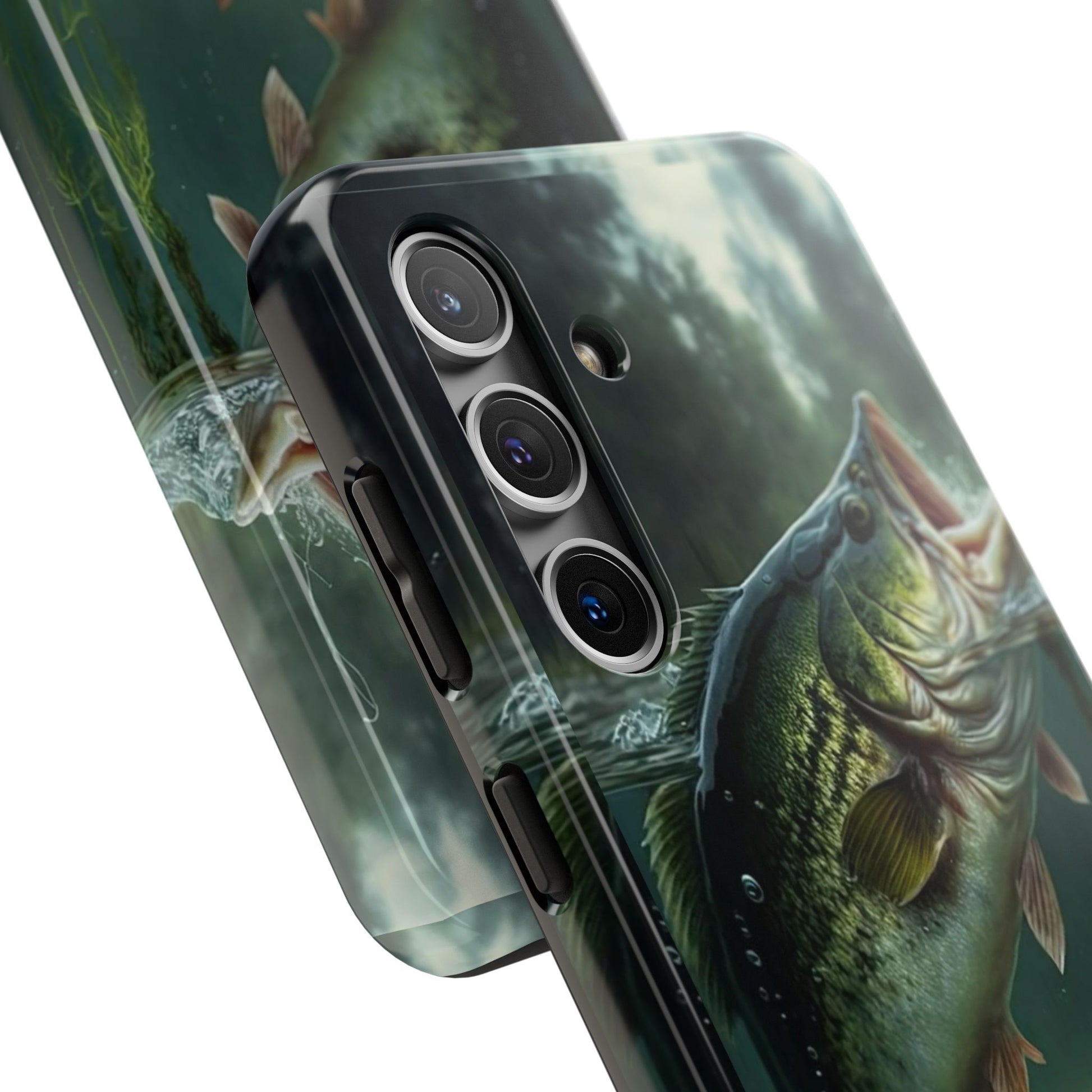 Large Mouth Bass Theme Phone Cases for iPhones & Samsung Phones
