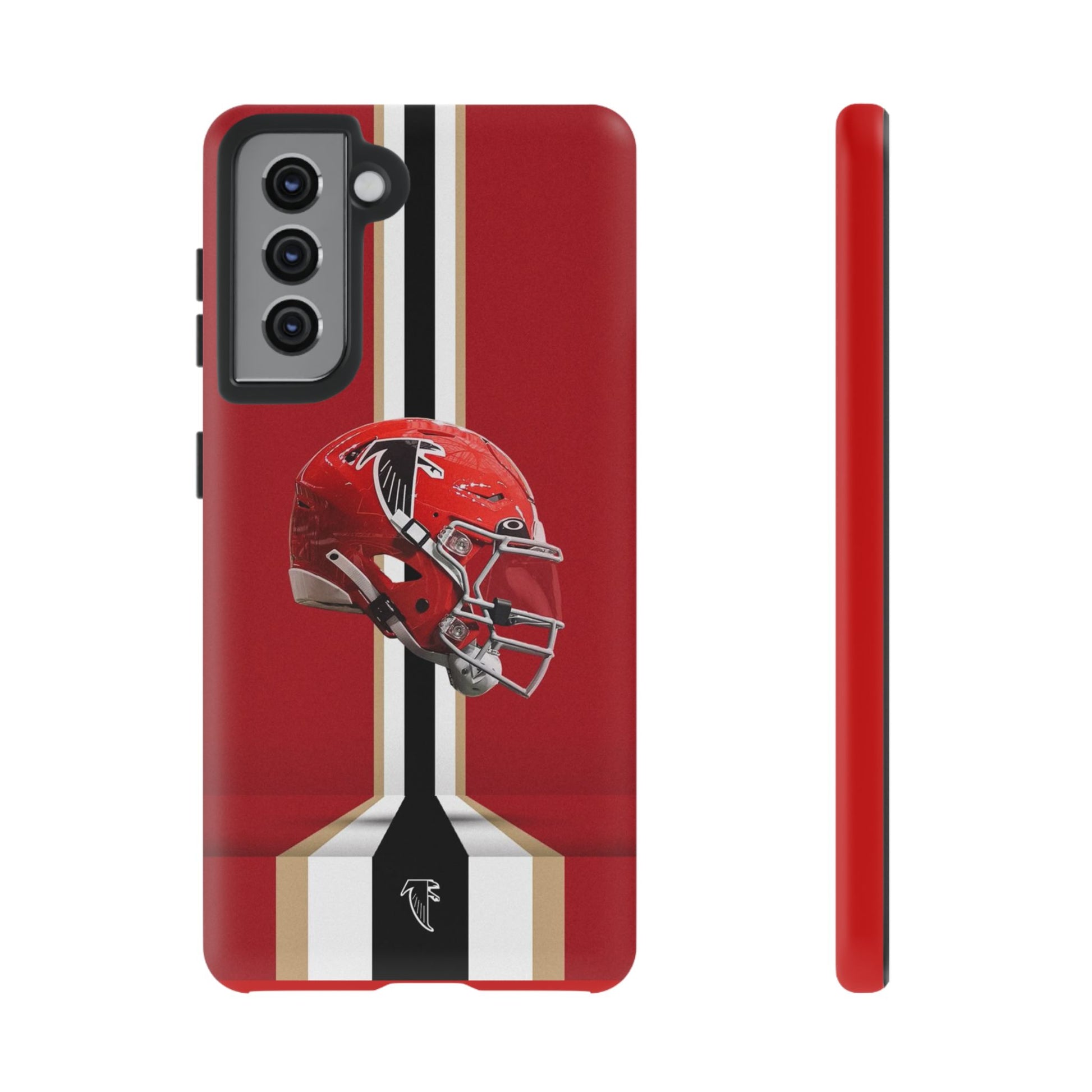 Atlanta Falcons Football Helmet Logo Tough Cases for iPhones, Samsung, and Pixel