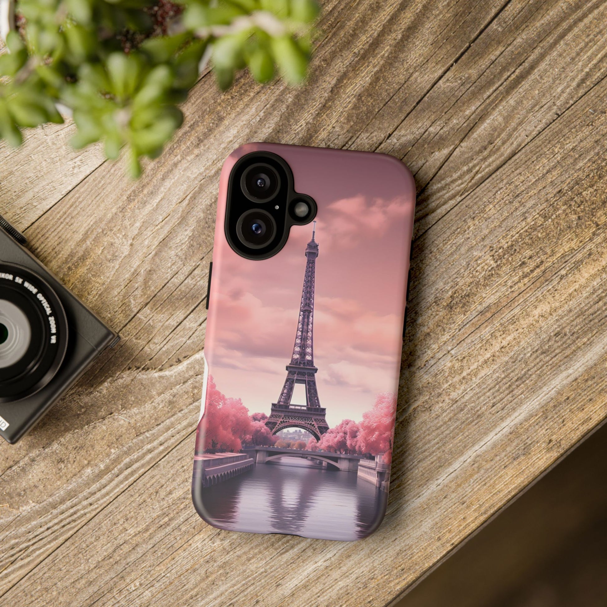 Eiffel Tower Paris Tough Cases for iPhones, Samsung, and Pixel