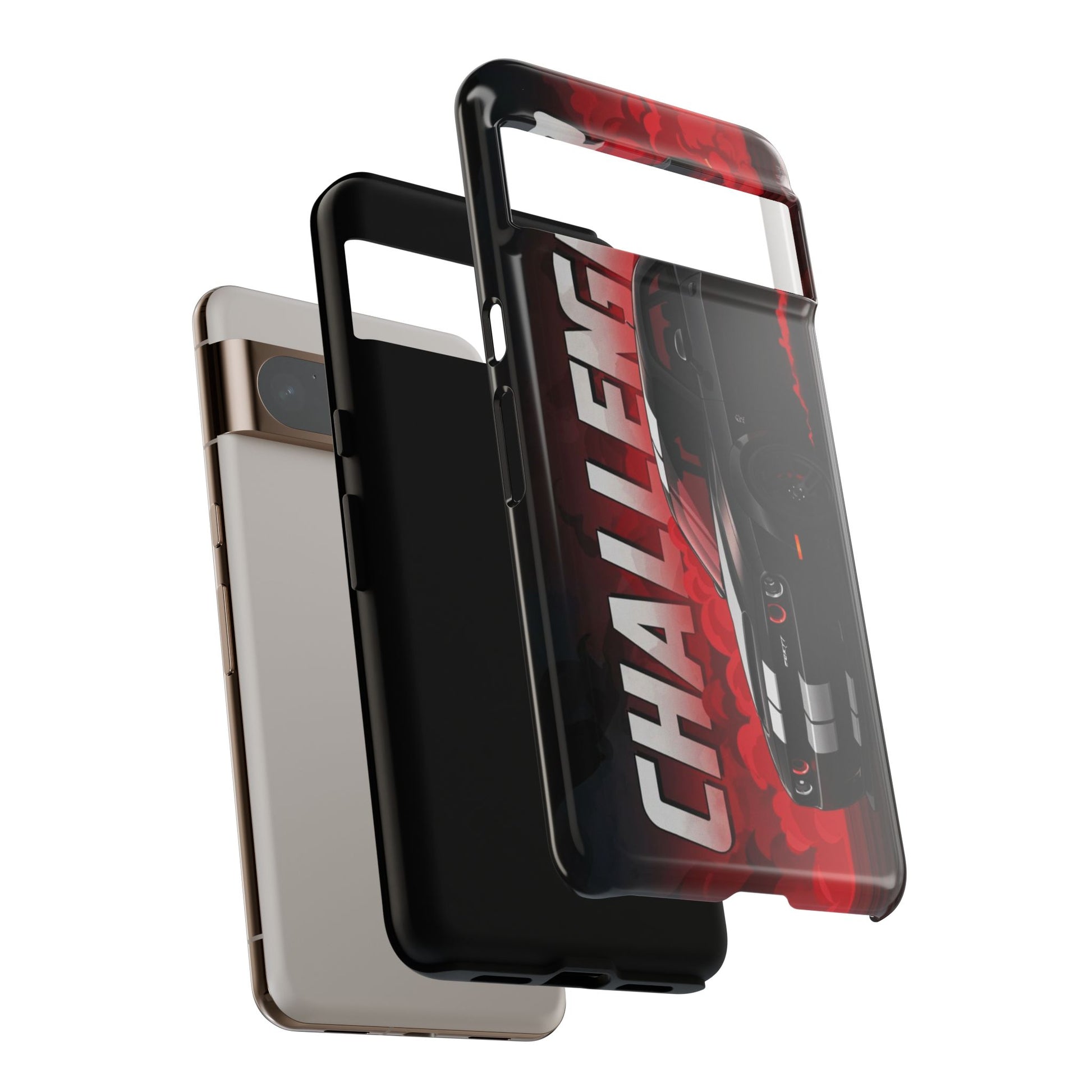 Hellcat Challenger Durable Tough Cases for iPhones, Samsung, and Pixel