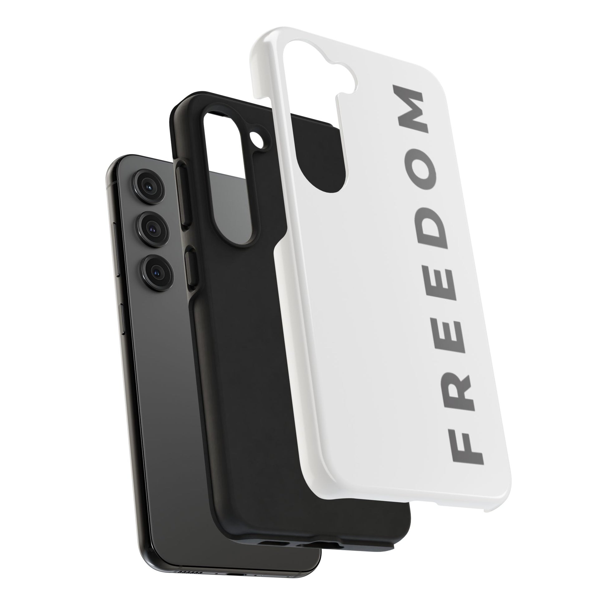 Charlie Kirk Freedom Theme Phone Cases for iPhones & Samsung Phones