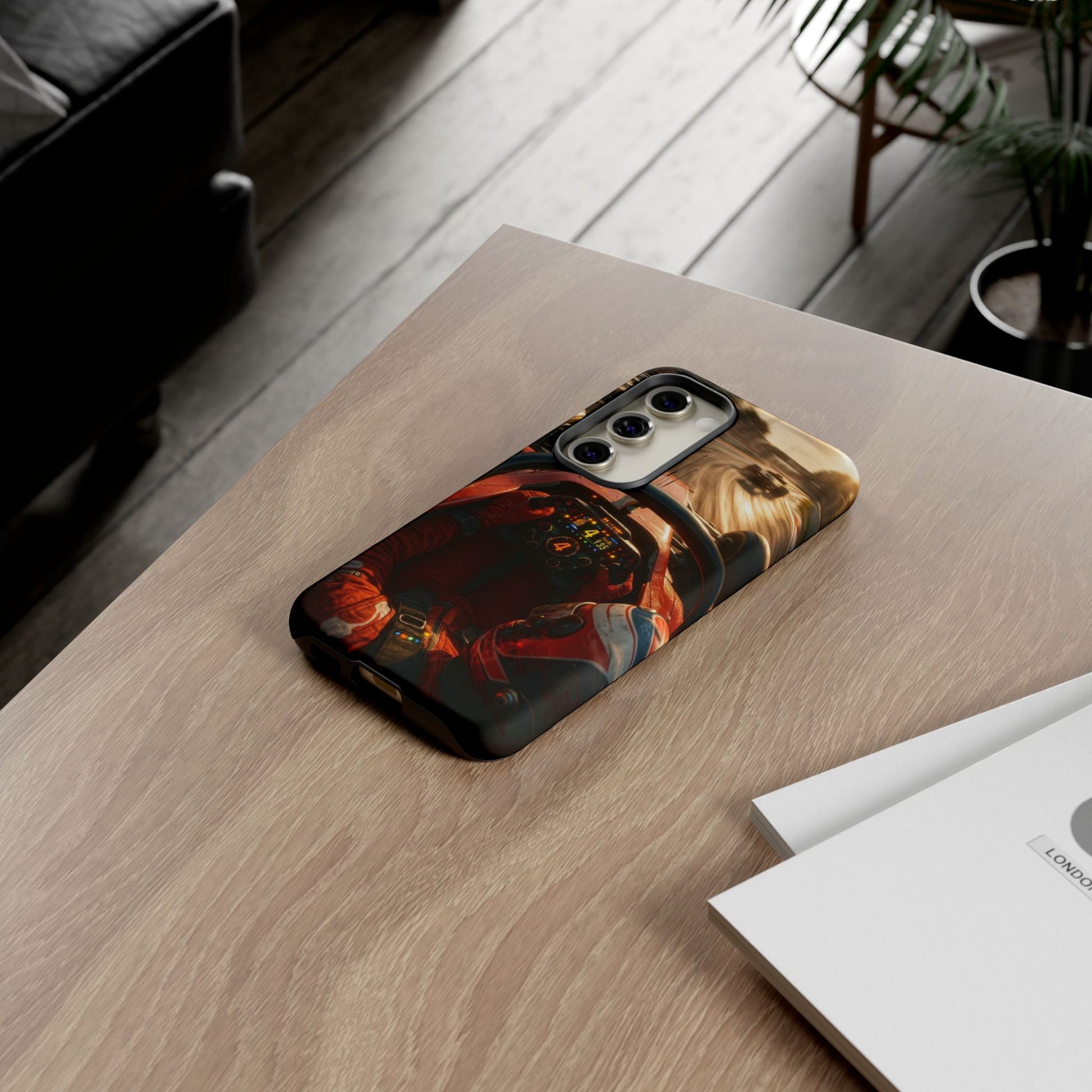 Formula 1 Cockpit Phone Case, Tough Cases for iPhones, Samsung, and Pixel