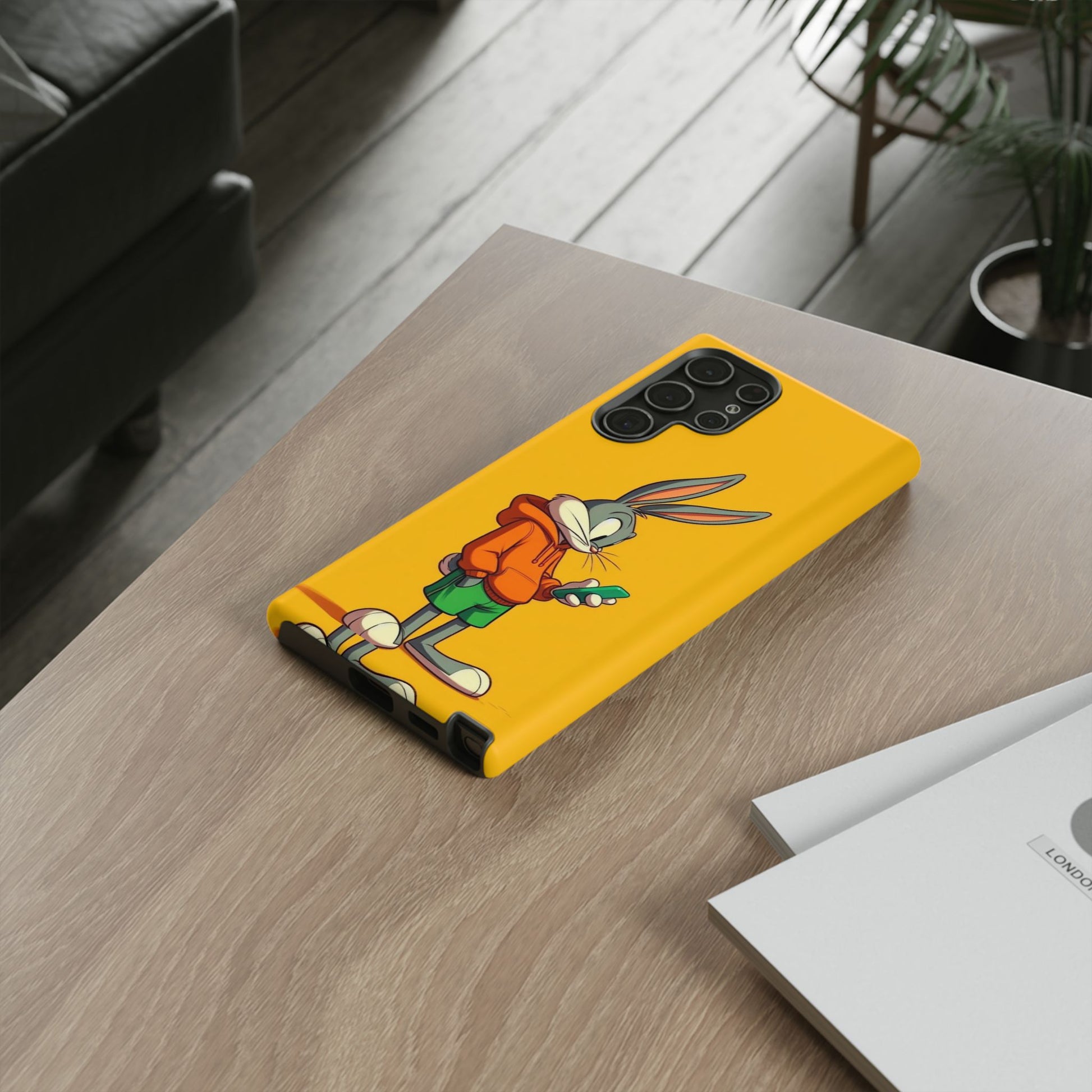 Bugs Bunny Tough Cases for iPhones, Samsung, and Pixel