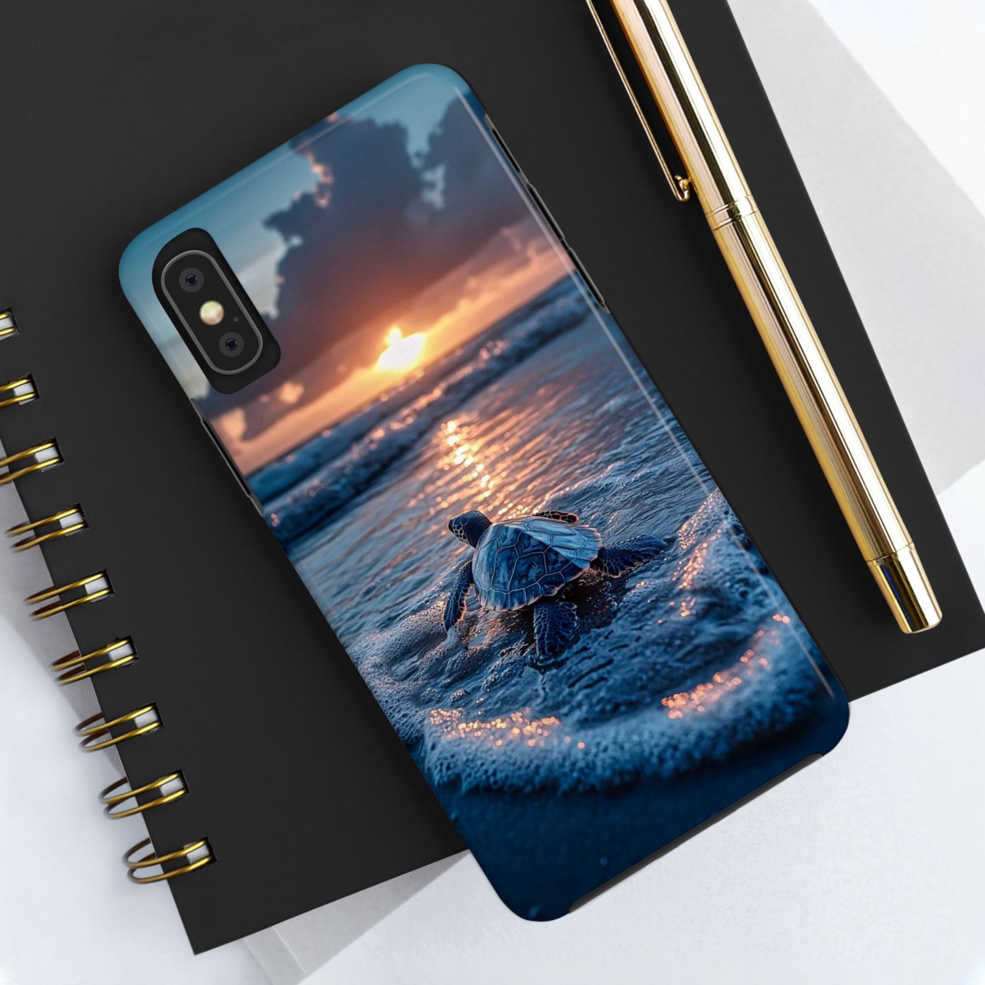 Beautiful Sea Turtle Themed Tough Phone Cases for Iphones & Samsung Phones