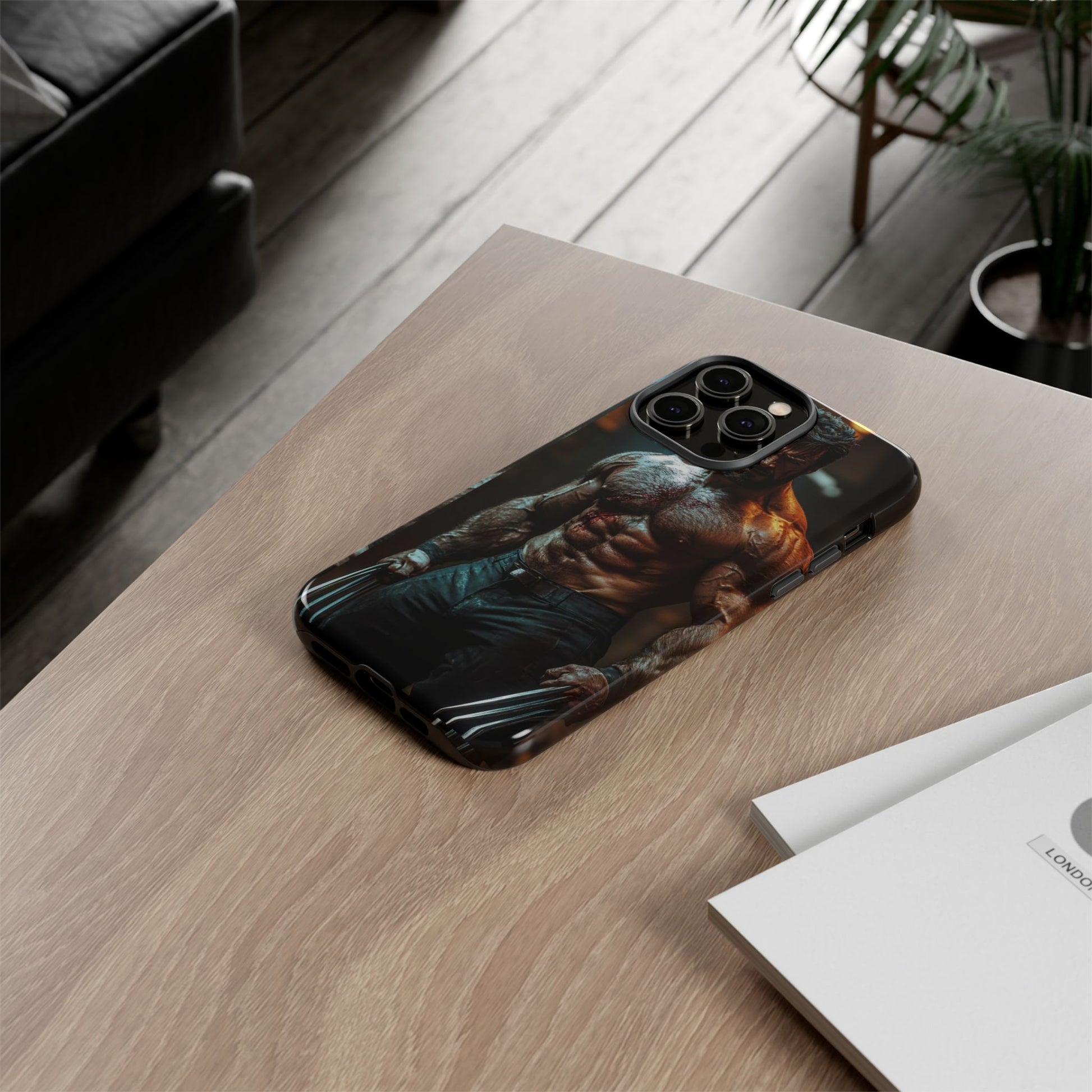 Marvel's Logan Wolverine Tough Cases for iPhones, Samsung, and Pixel