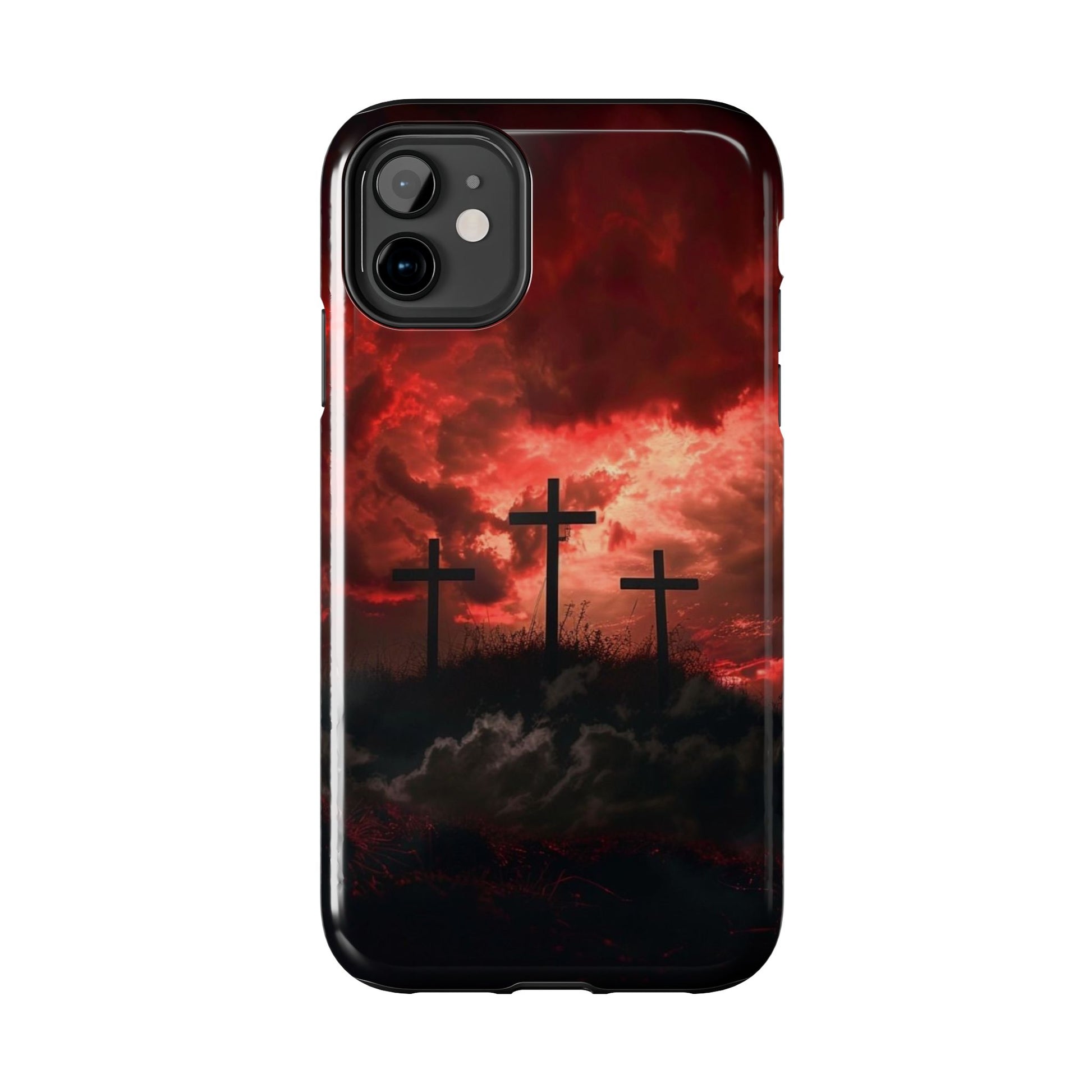 Crosses at Golgotha Christian Cases for iPhones & Samsung Phones