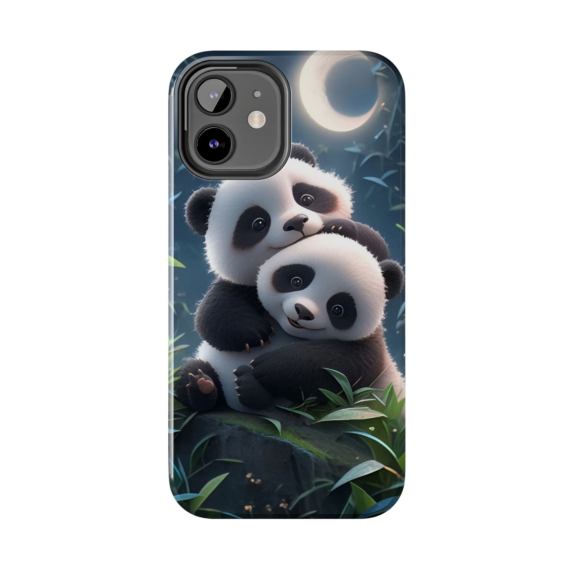 Hugging Pandas Theme Phone Cases for iPhones & Samsung Phones
