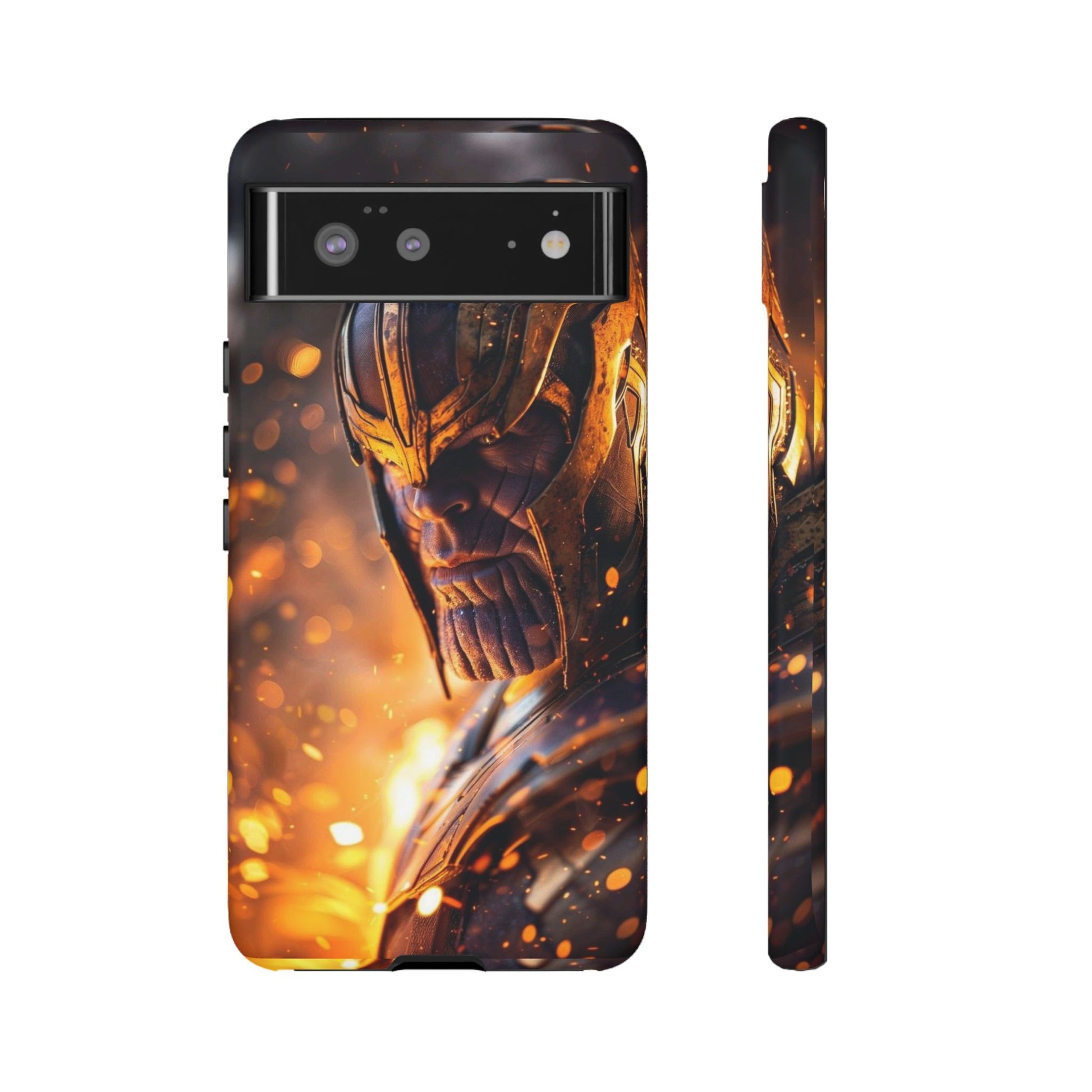 Marvel Villain Thanos Tough Cases for iPhones, Samsung, and Pixel