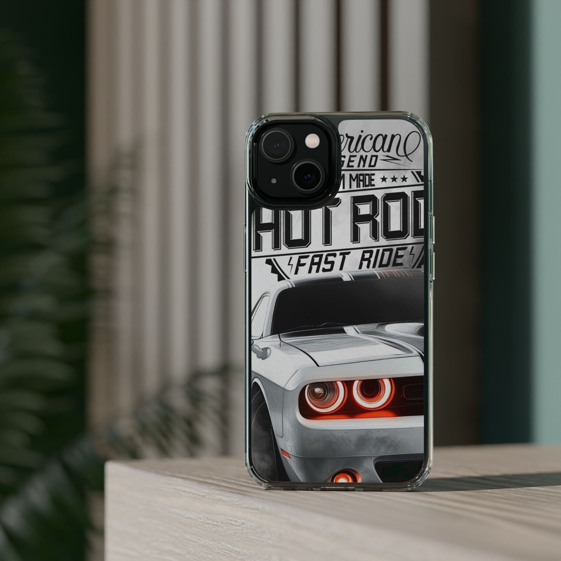 American Hot Rod Hell Cat Case for iPhone and Samsung phone