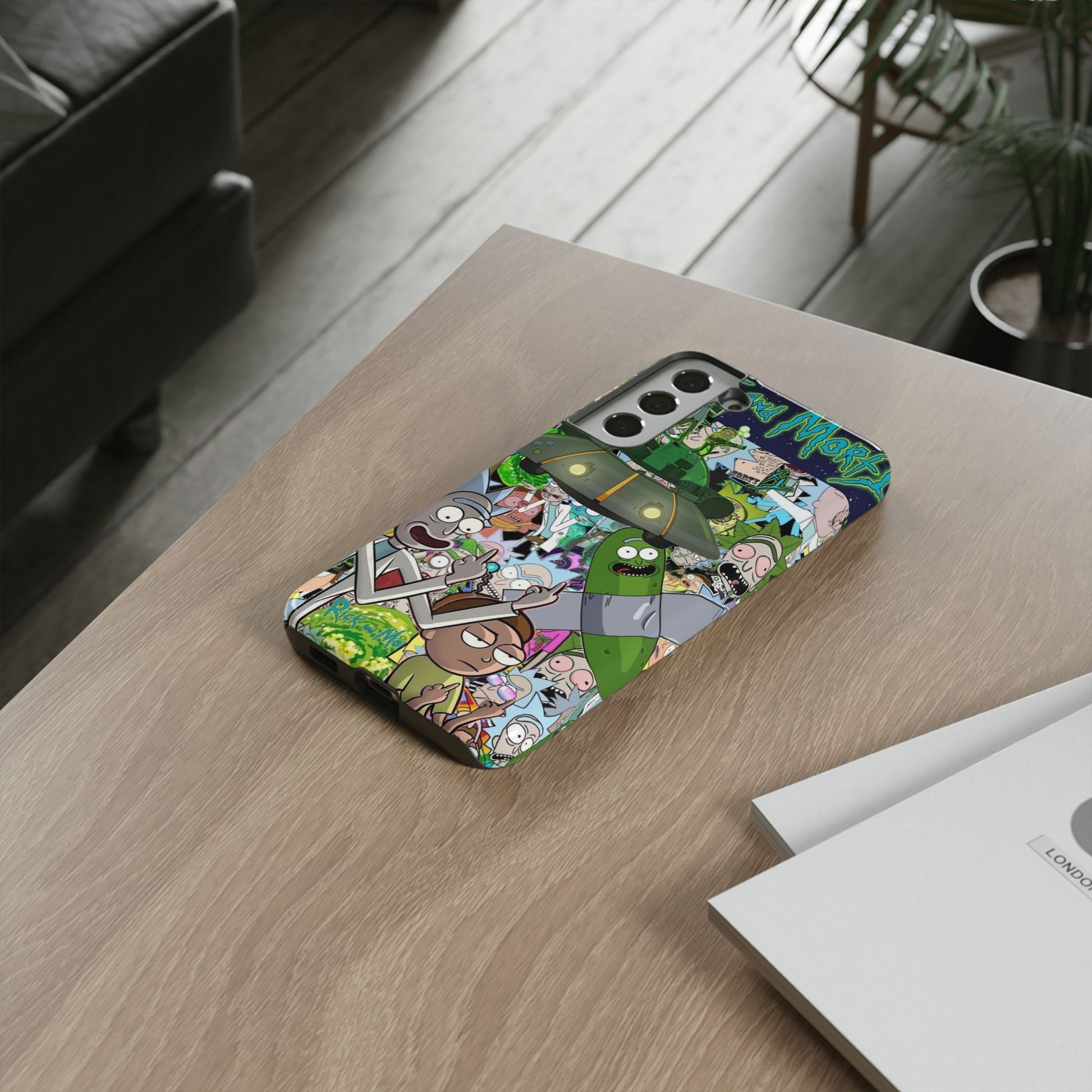 Rick and Morty Phone Case, Tough Cases for iPhones, Samsung, and Pixel