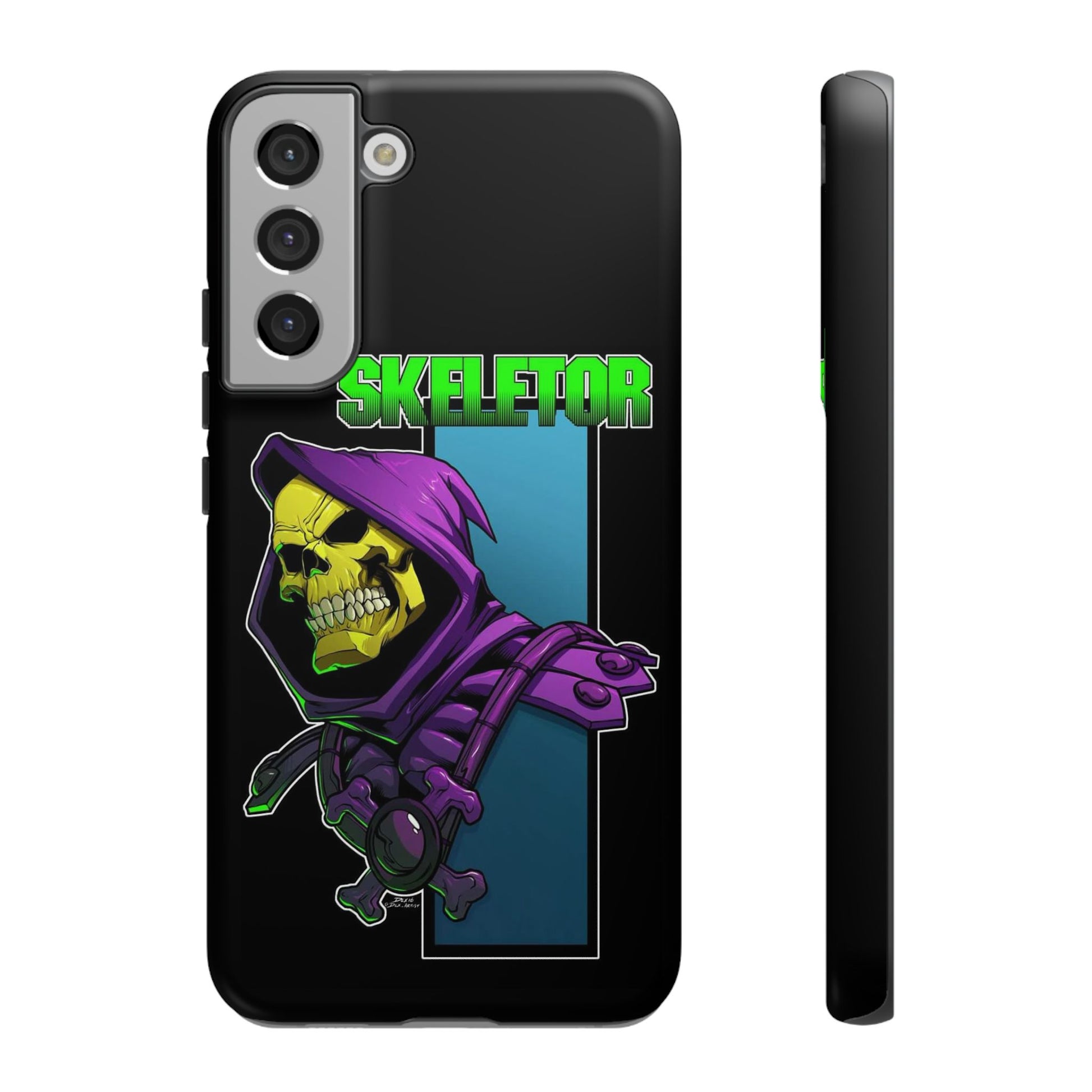 Skeletor Tough Cases for iPhones, Samsung, and Pixel