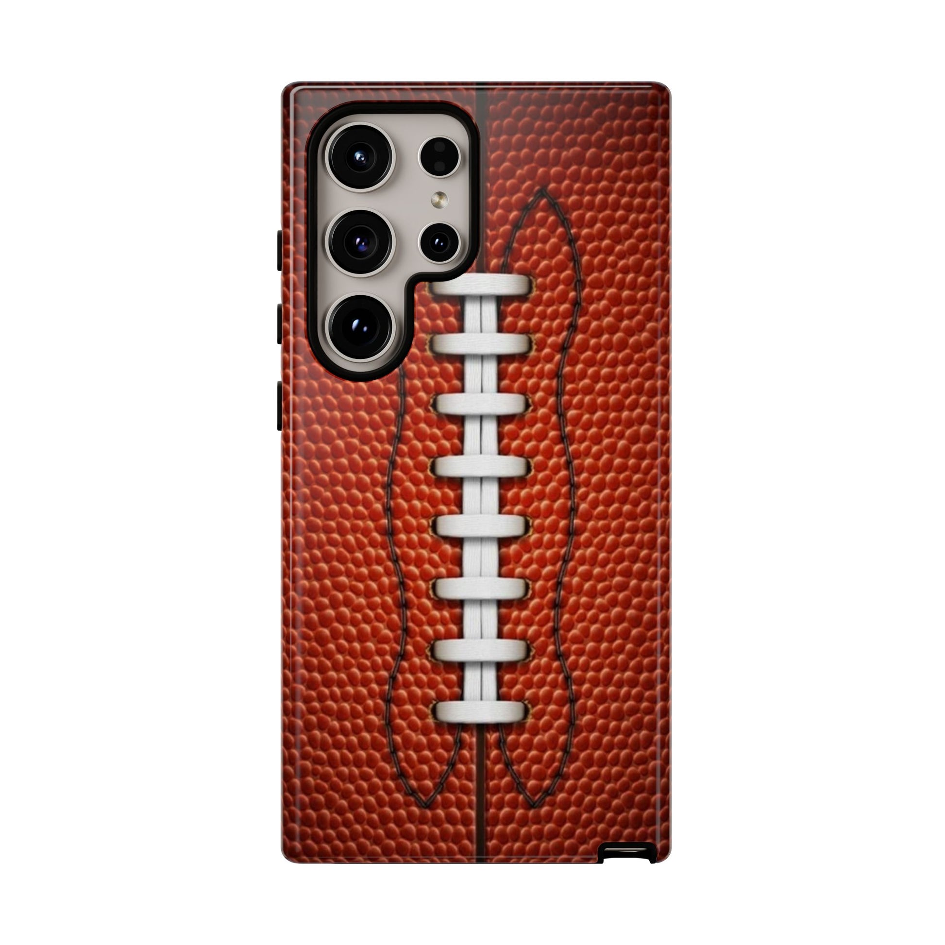 Football Pigskin Print Tough Cases for iPhones, Samsung, and Pixel