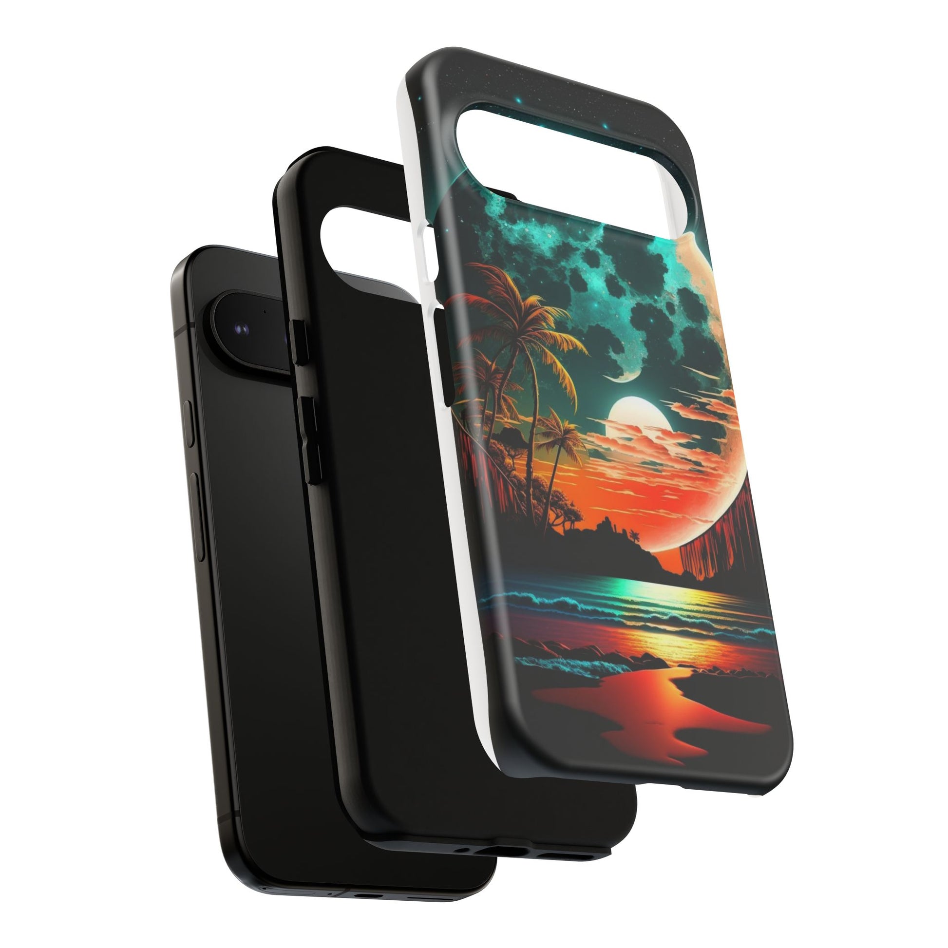 Fantasy Beach Sunset Landscape Phone Case for iPhone, Samsung Galaxy, & Pixel Phones