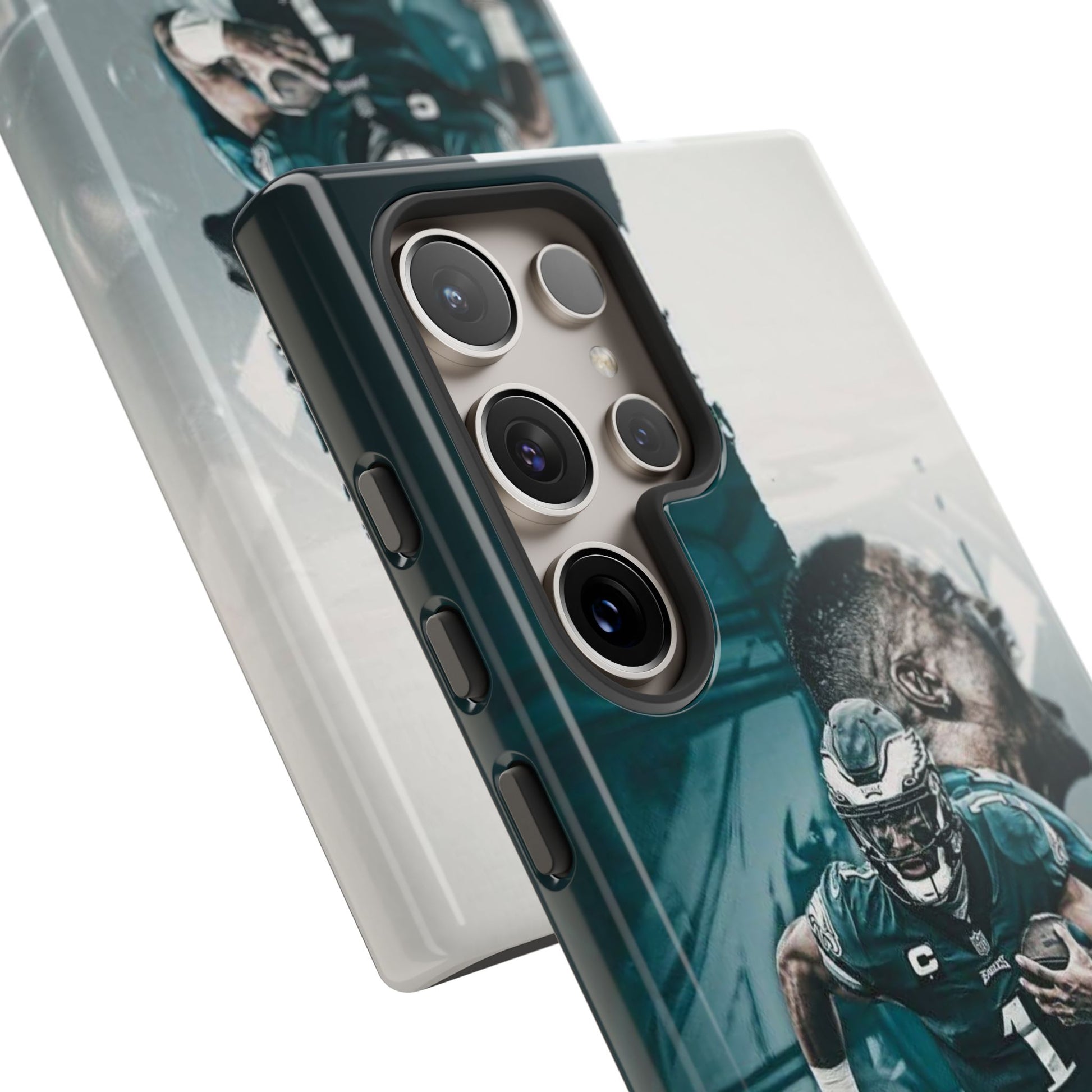 Jalen Hurts Eagles Football Tough Cases for iPhones, Samsung, and Pixel