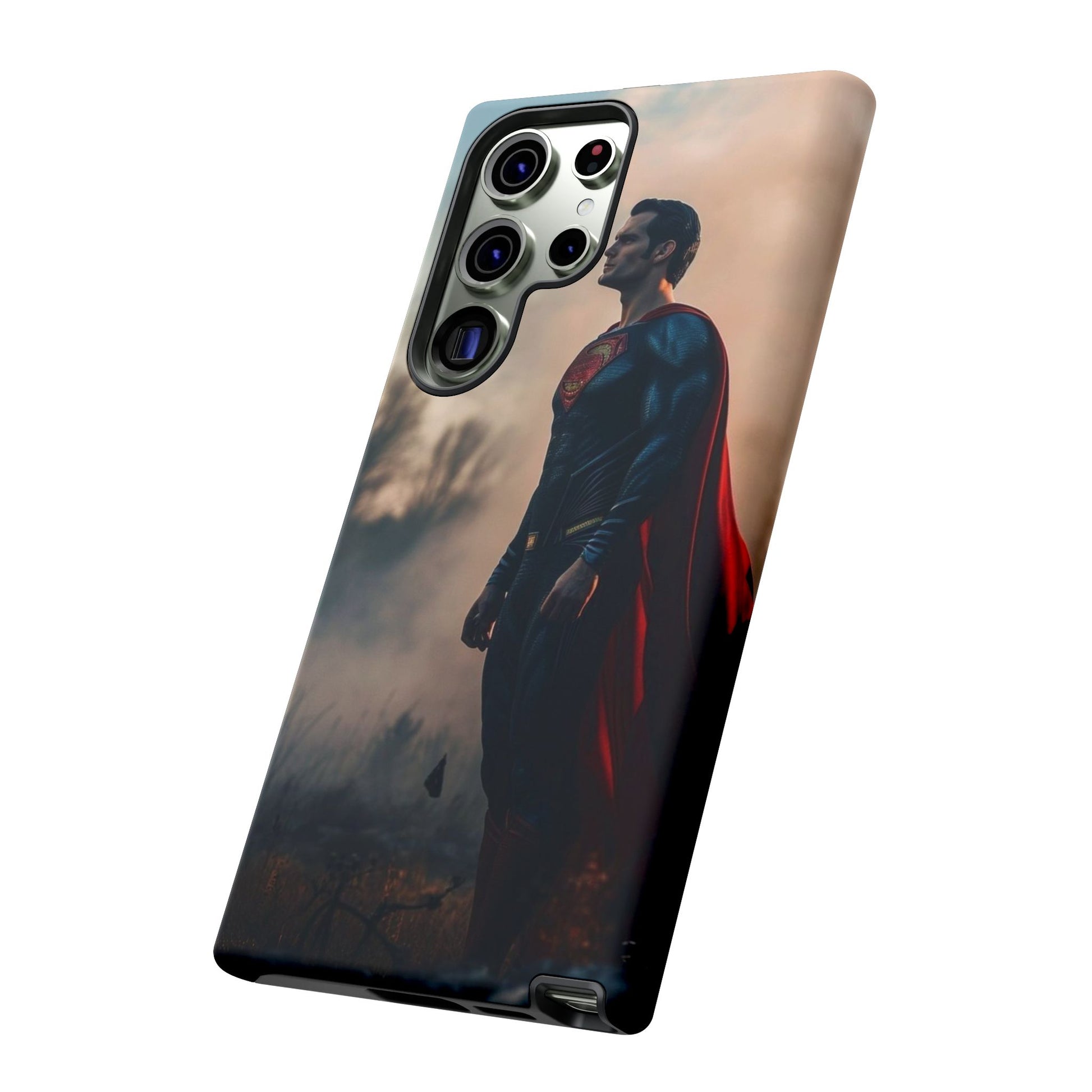 Henry Cavil Superman Tough Cases for iPhones, Samsung, and Pixel