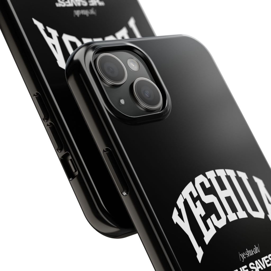 Yeshua He Saves Christian Theme Phone Cases for iPhones & Samsung Phones