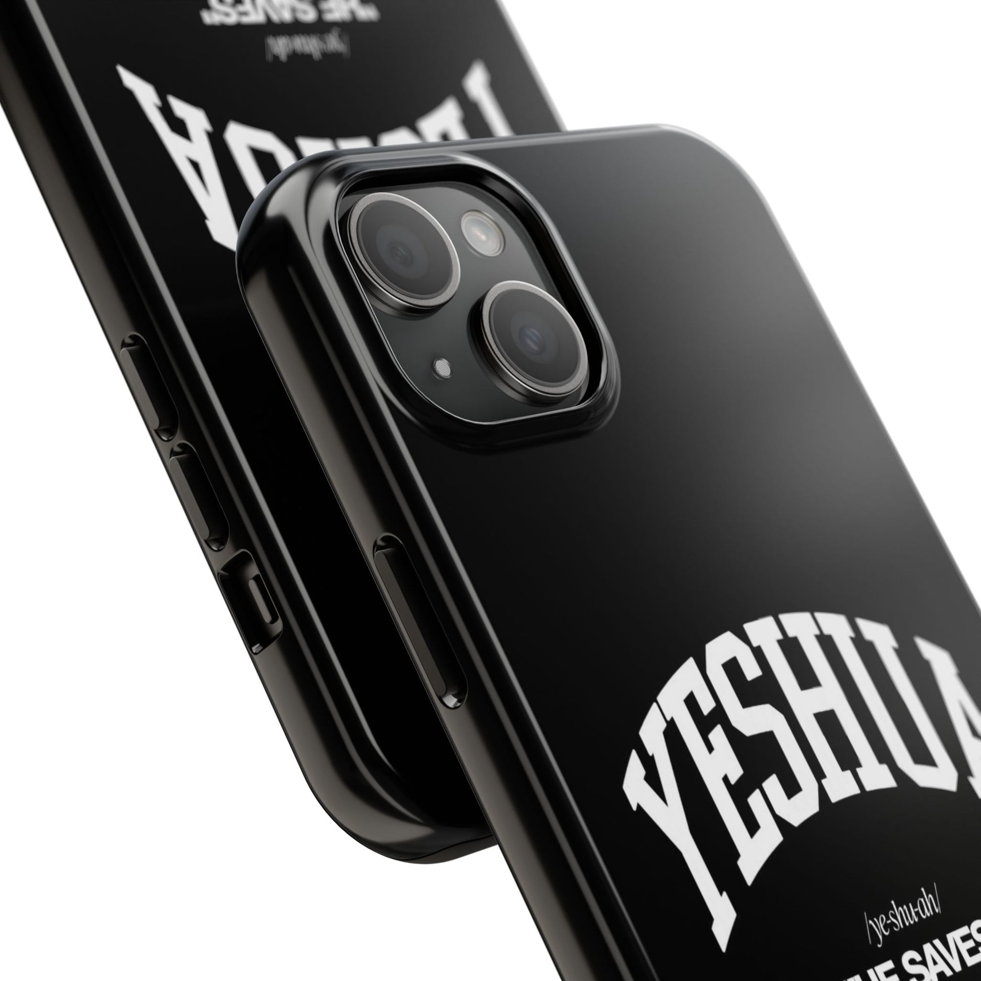 Yeshua He Saves Christian Theme Phone Cases for iPhones & Samsung Phones