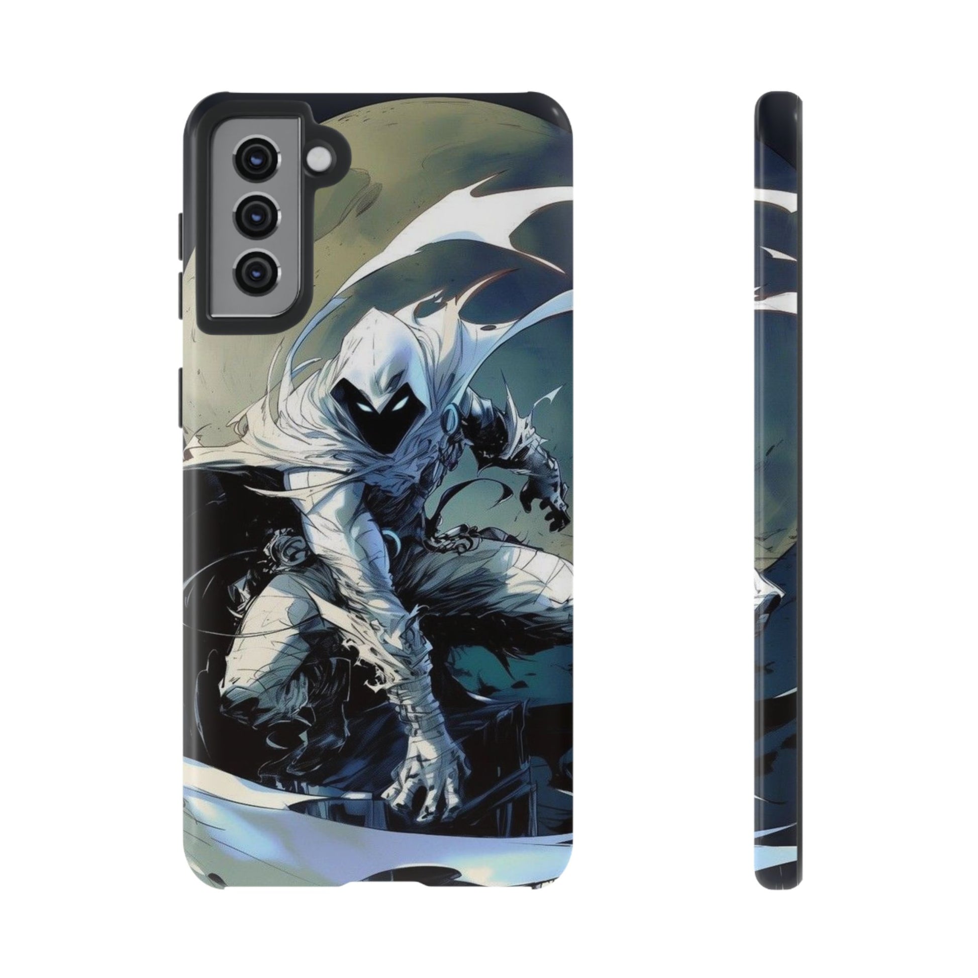 Moon Knight Tough Cases for iPhones, Samsung, and Pixel