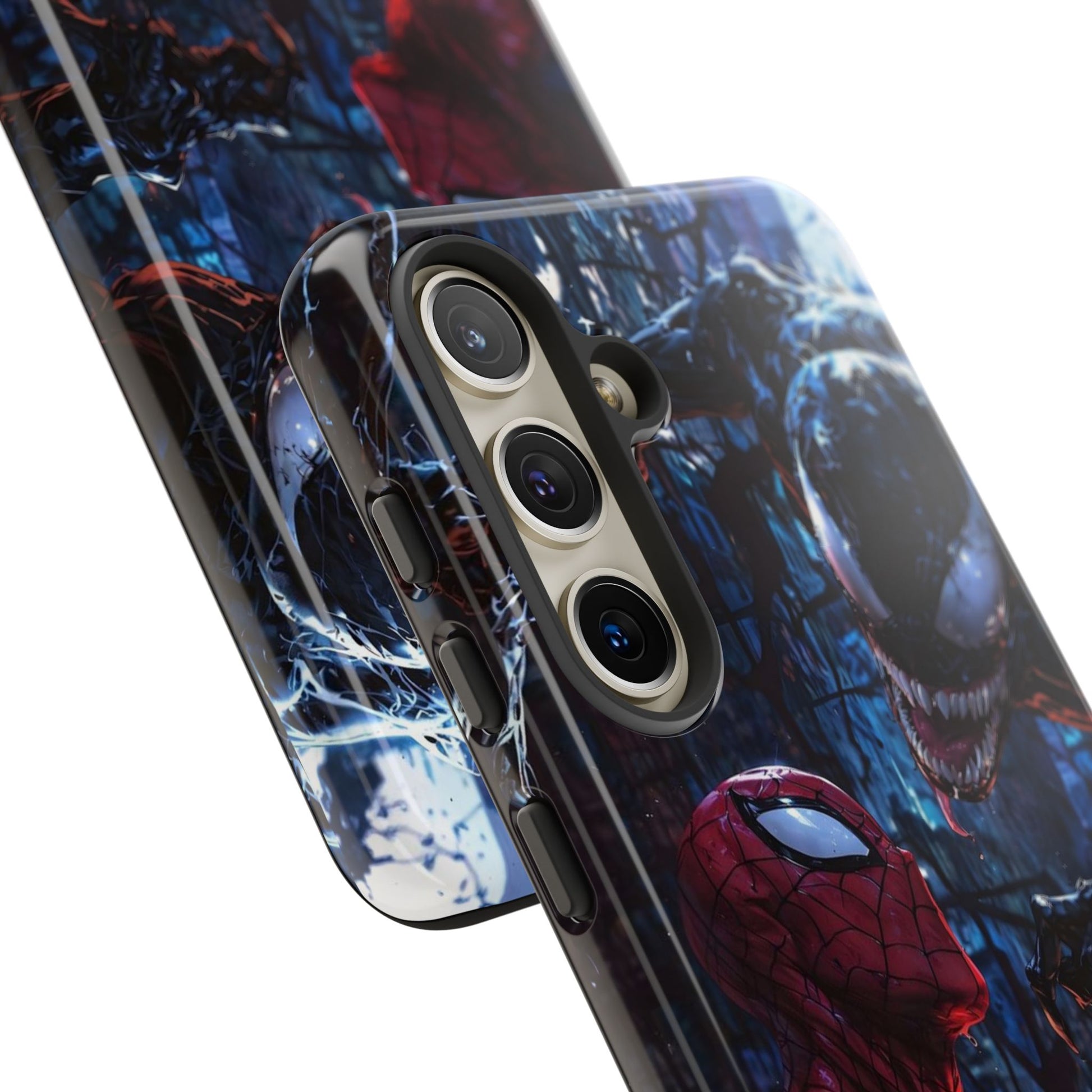 Venom x Spiderman Phone Case, Tough Cases for iPhones, Samsung, and Pixel