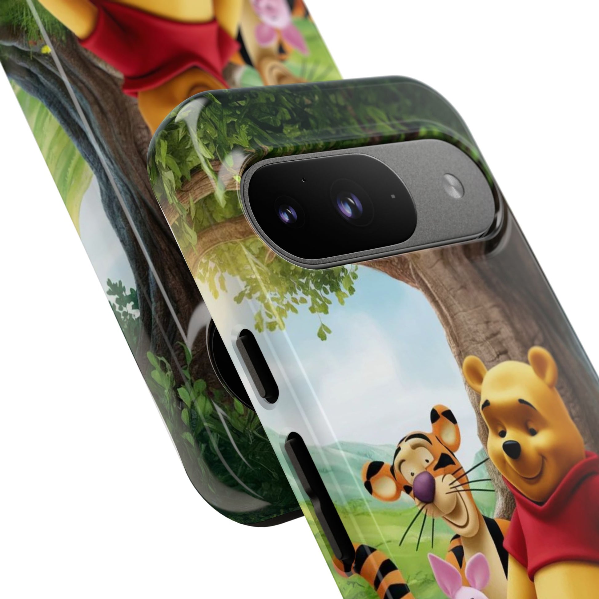 Cute Pooh Bear Phone Case, Tough Cases, Disney Phone for iPhones, Samsung, and Pixel
