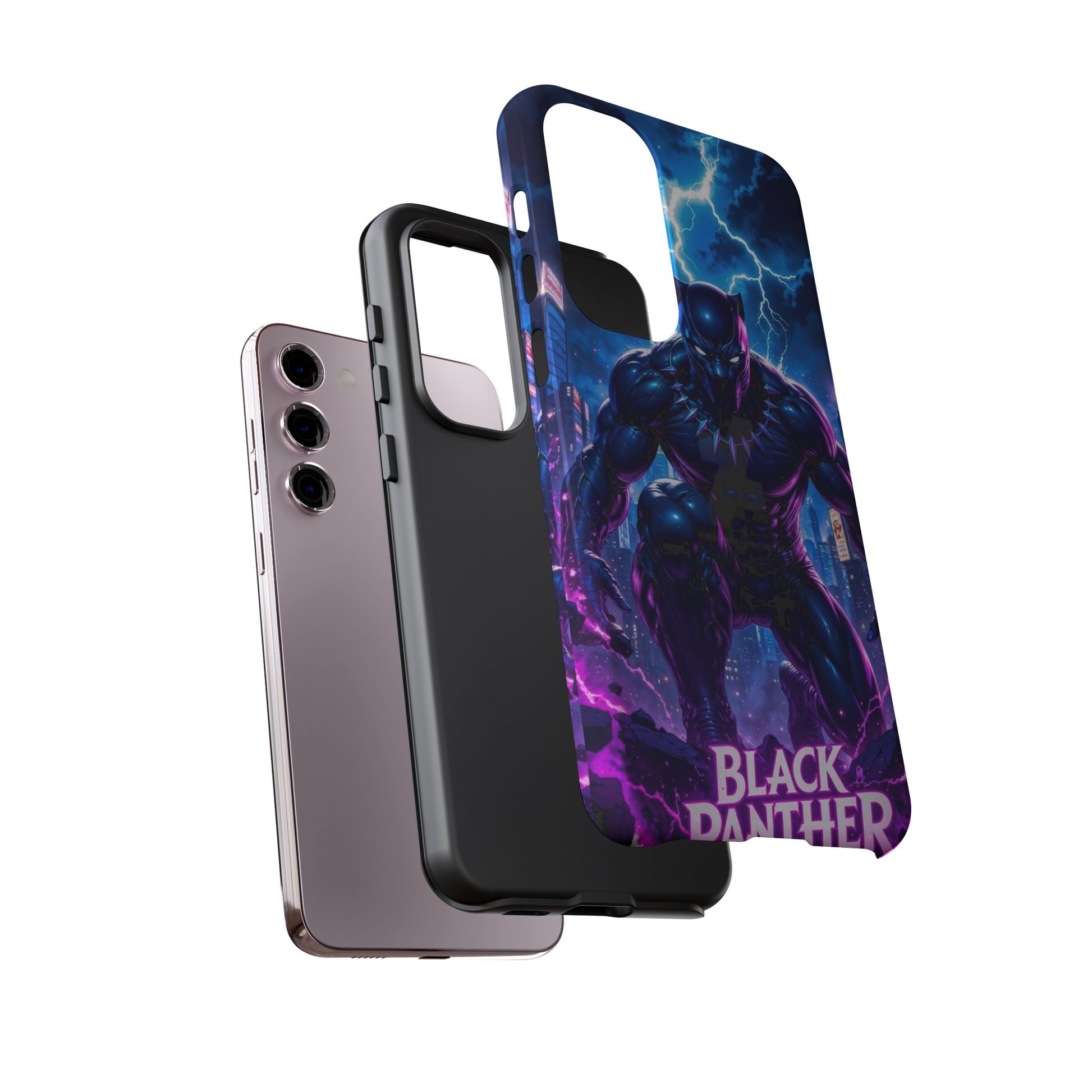 Black Panther Phone Case, Tough Cases for iPhones, Samsung, and Pixel