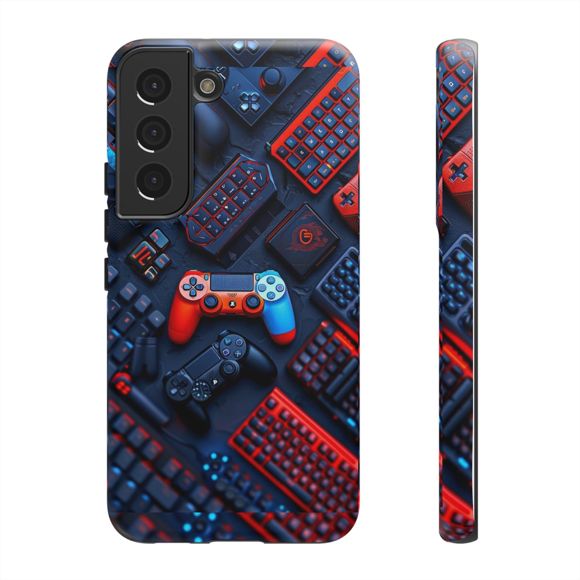 Gamer Themed Controllers Tough Cases for iPhones, Samsung, and Pixel