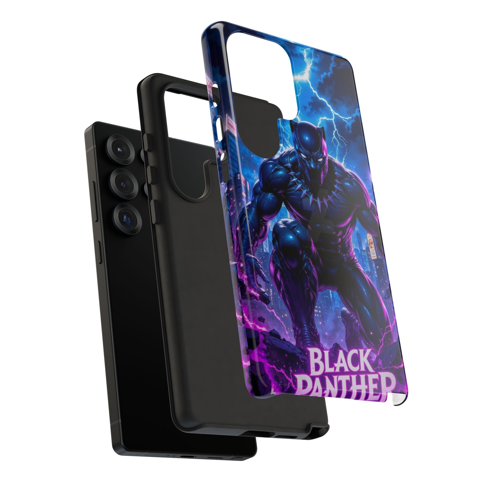 Black Panther Phone Case, Tough Cases for iPhones, Samsung, and Pixel