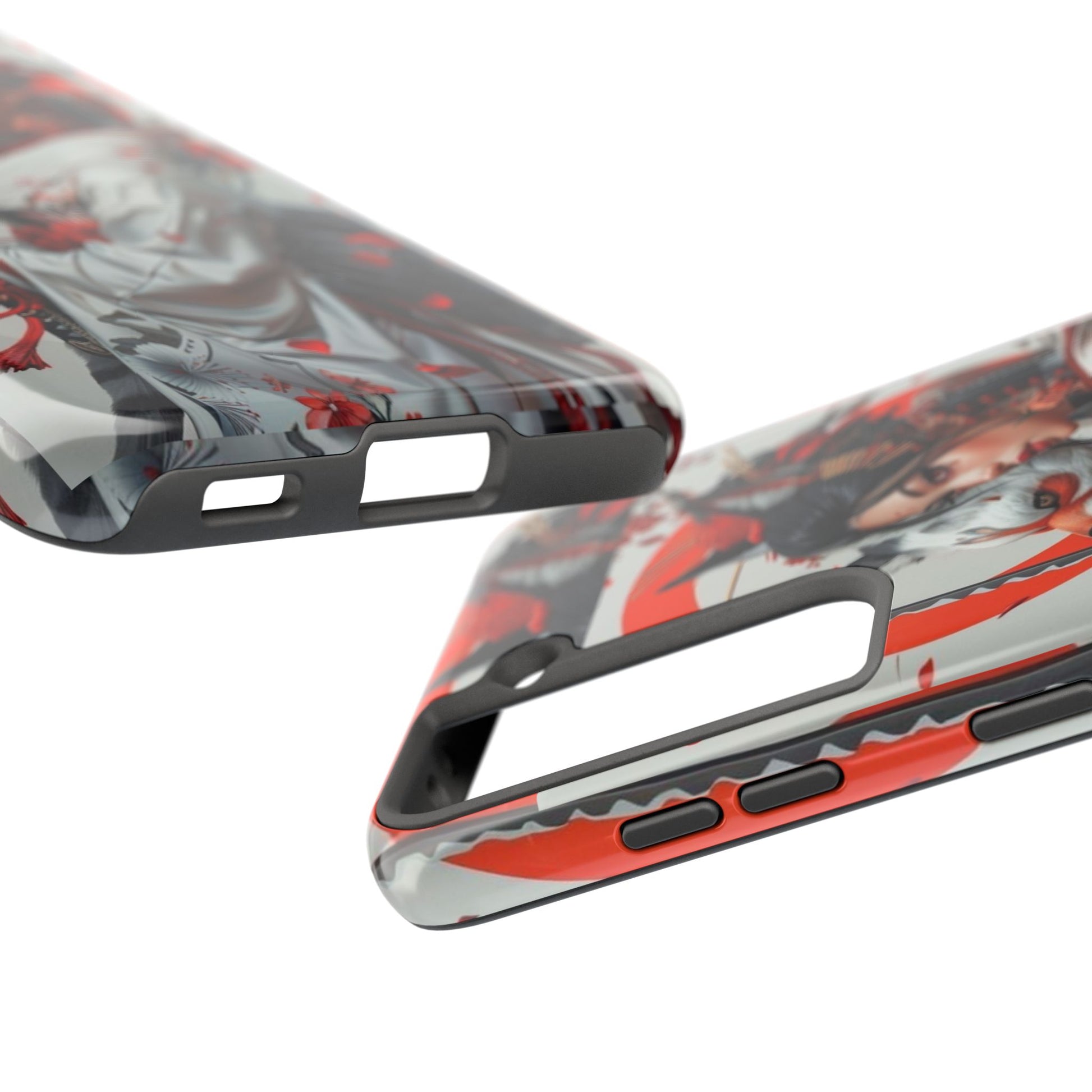 Japanese Female Warrior Phone Cases for iPhone & Samsung Galaxy Phones