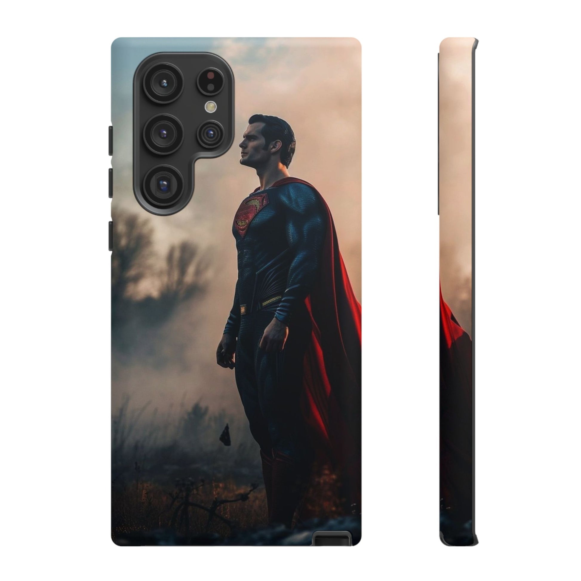 Henry Cavil Superman Tough Cases for iPhones, Samsung, and Pixel